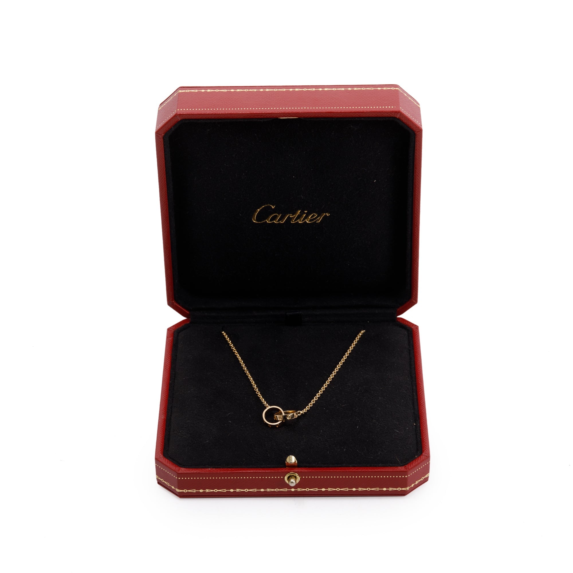 Cartier 18k Yellow Gold Love Necklace w/ Box