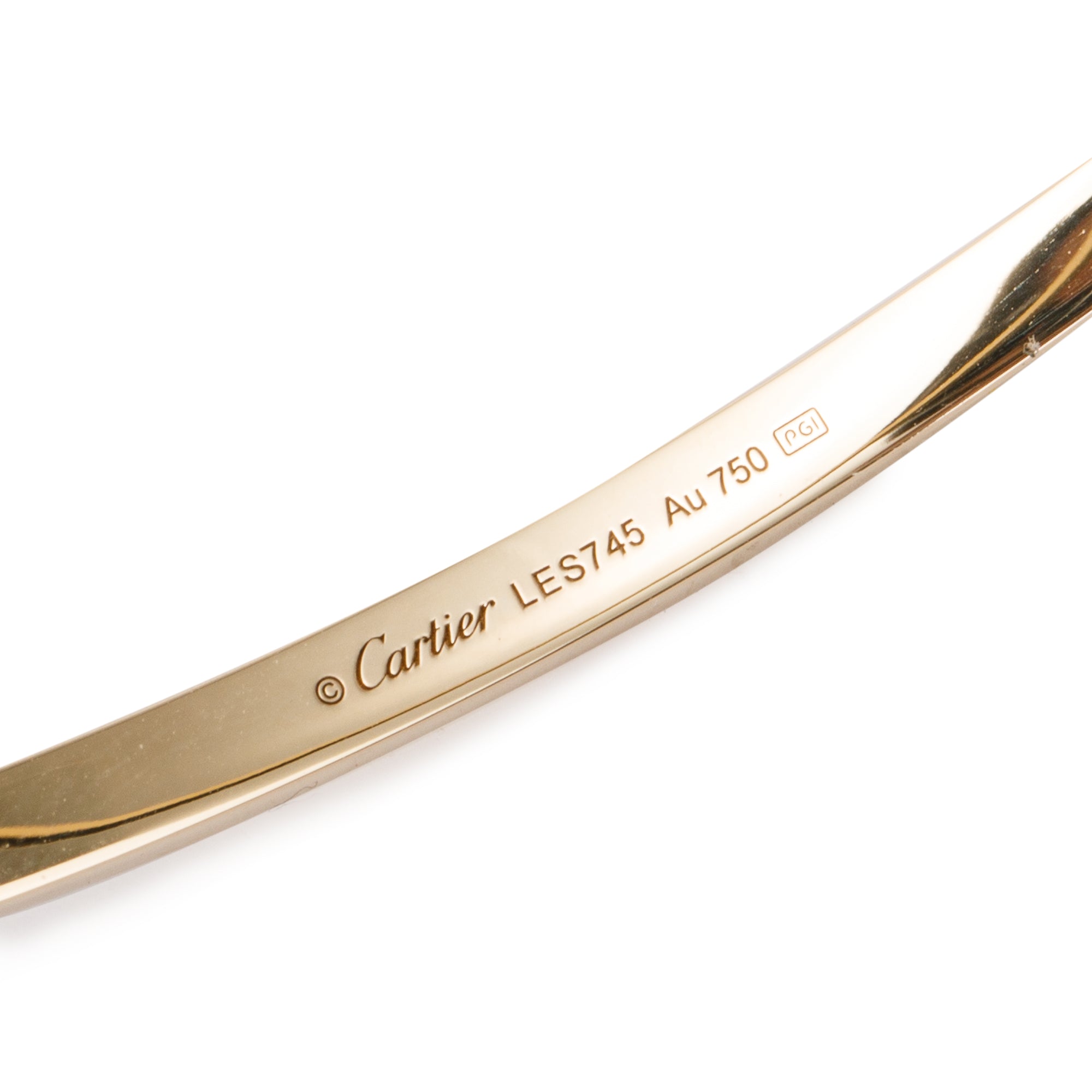 Cartier 18k Yellow Gold Love Necklace w/ Box