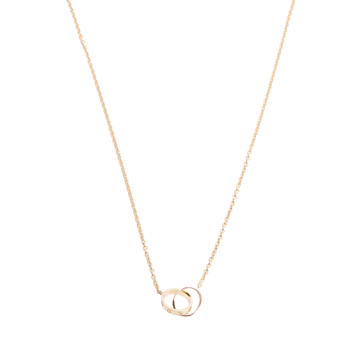 Cartier 18k Yellow Gold Love Necklace w/ Box