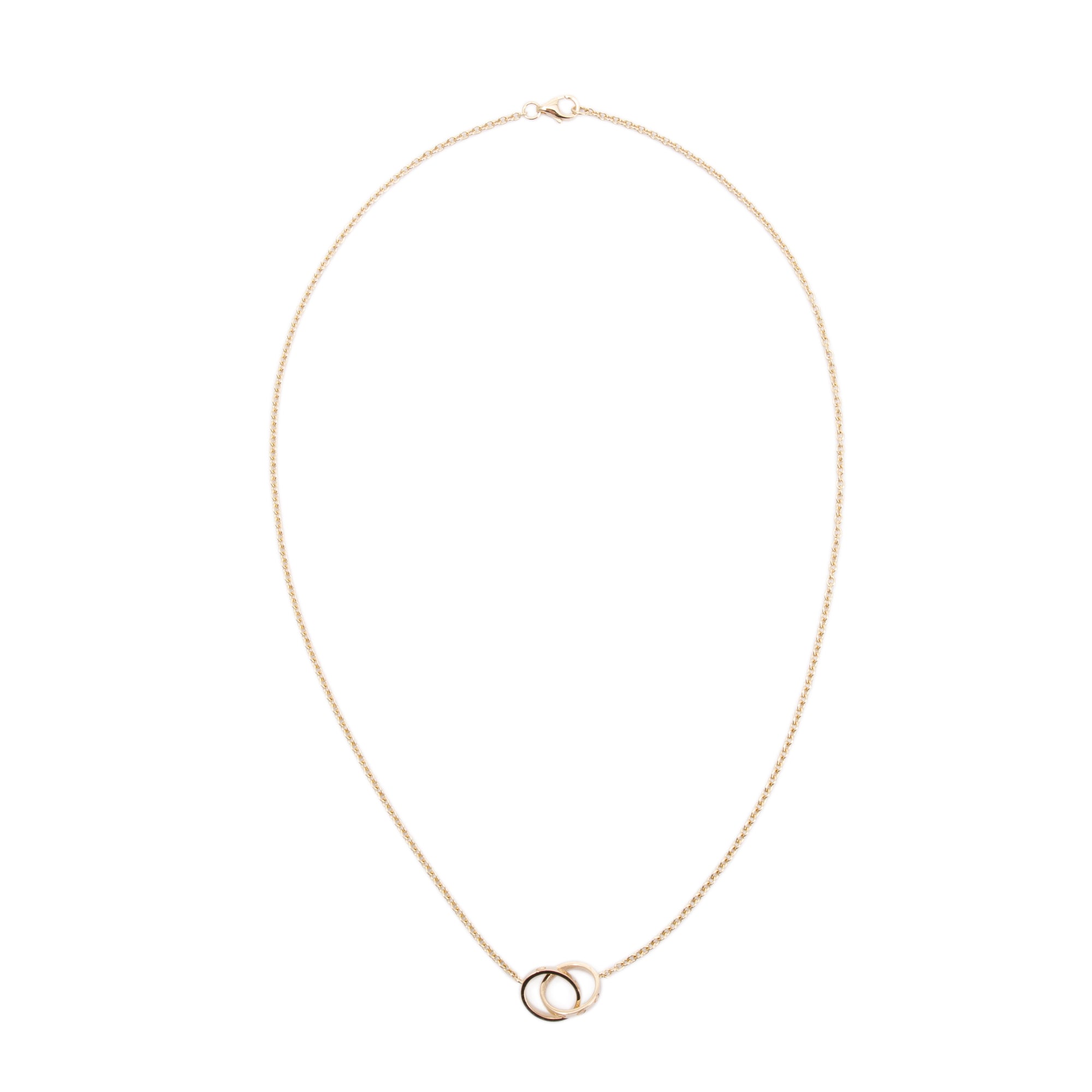 Cartier 18k Yellow Gold Love Necklace w/ Box