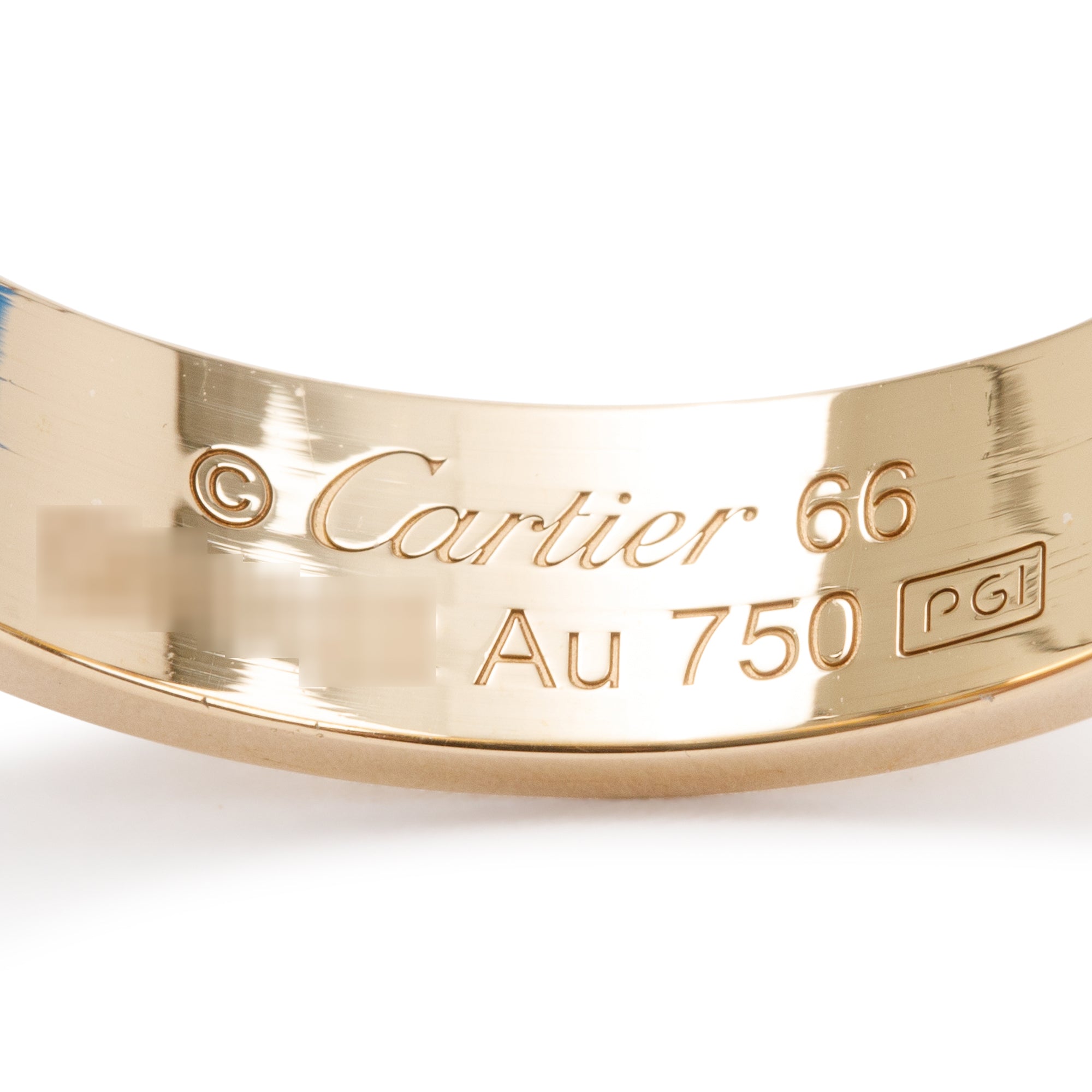 Cartier 2022 18k Yellow Gold 5.5 MM Love Ring, Size 66 11.5 w/ Box & Certificate