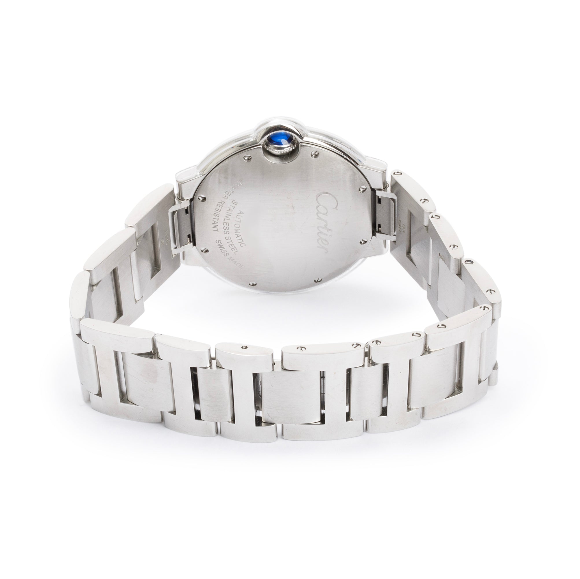 Cartier 2022 Stainless Steel Ballon Bleu de Cartier 36 MM Automatic Watch w/ Box & Papers