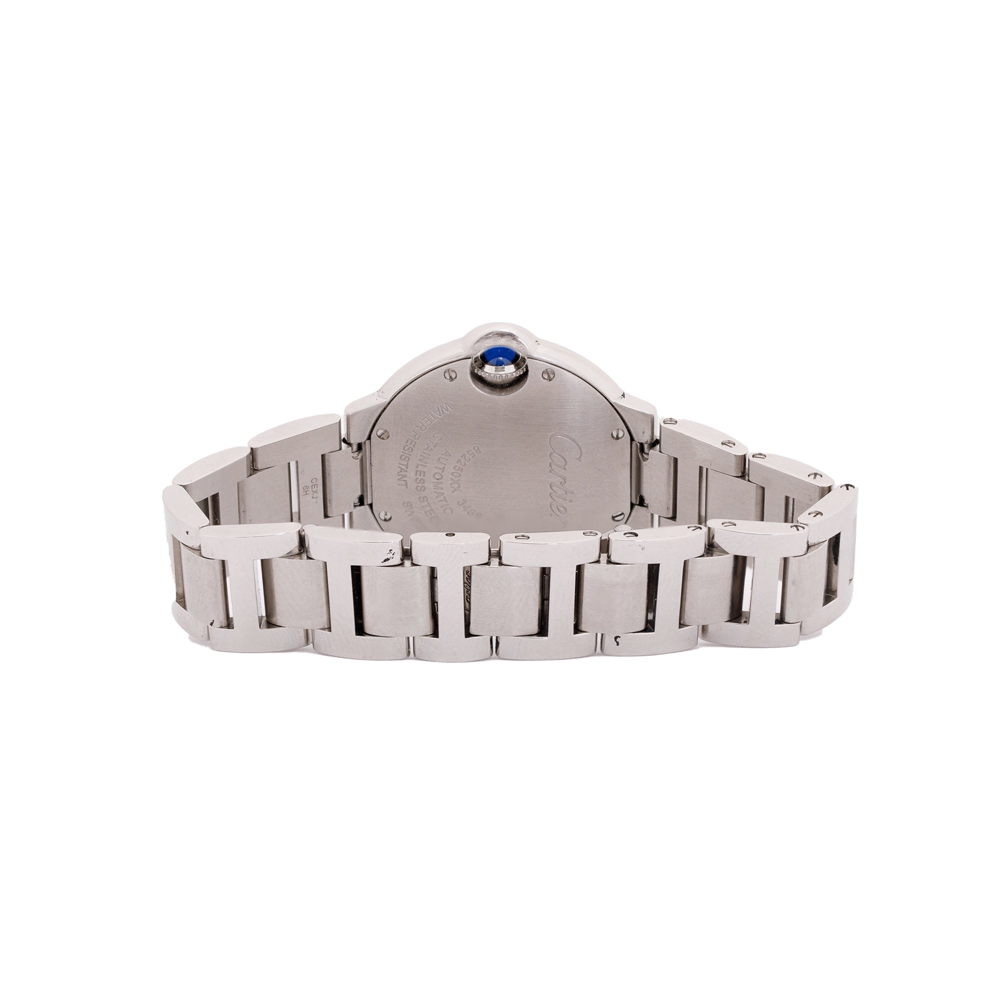 Cartier Ballon Bleu de Cartier 33 MM Automatic Watch w/ Box & Receipt