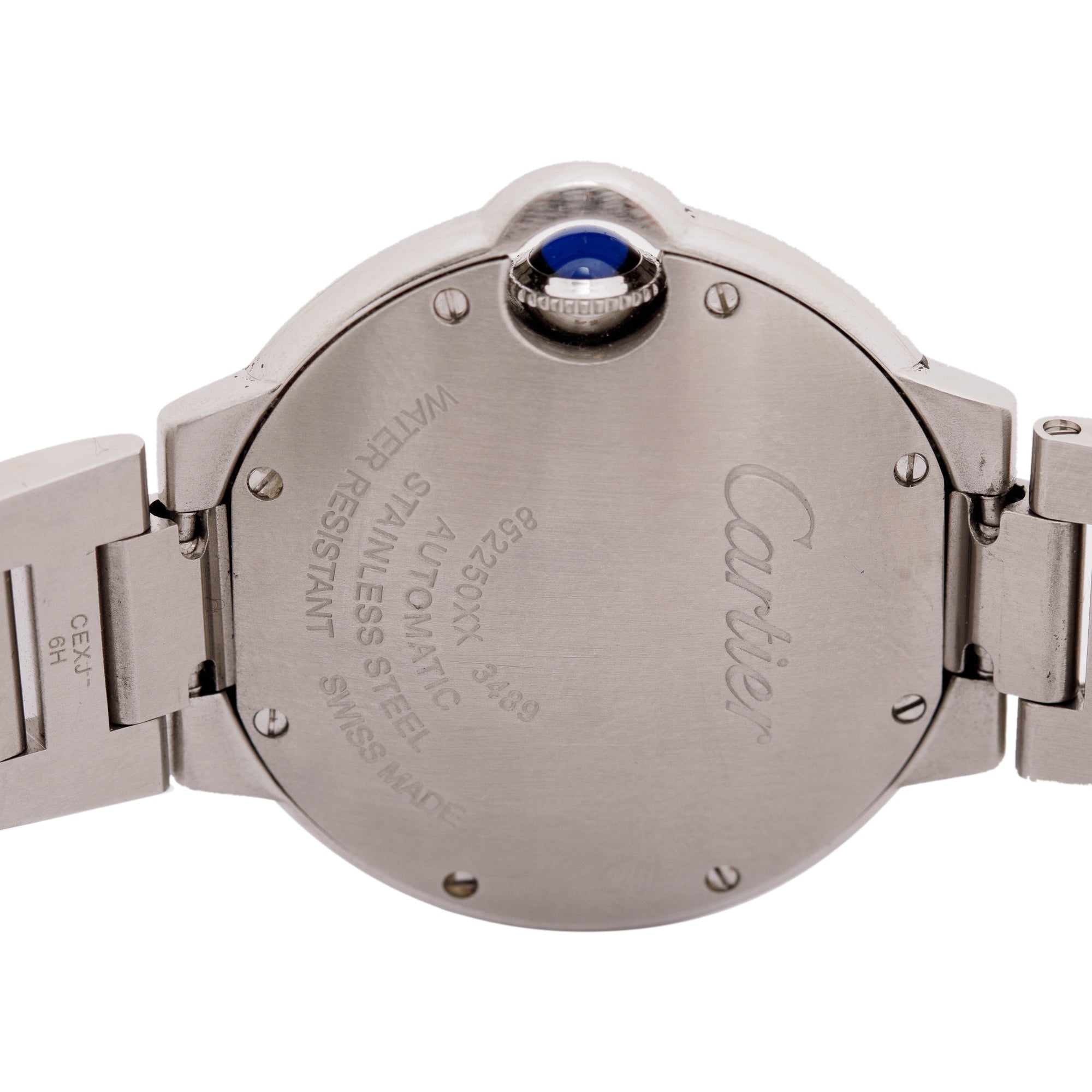 Cartier Ballon Bleu de Cartier 33 MM Automatic Watch w/ Box & Receipt