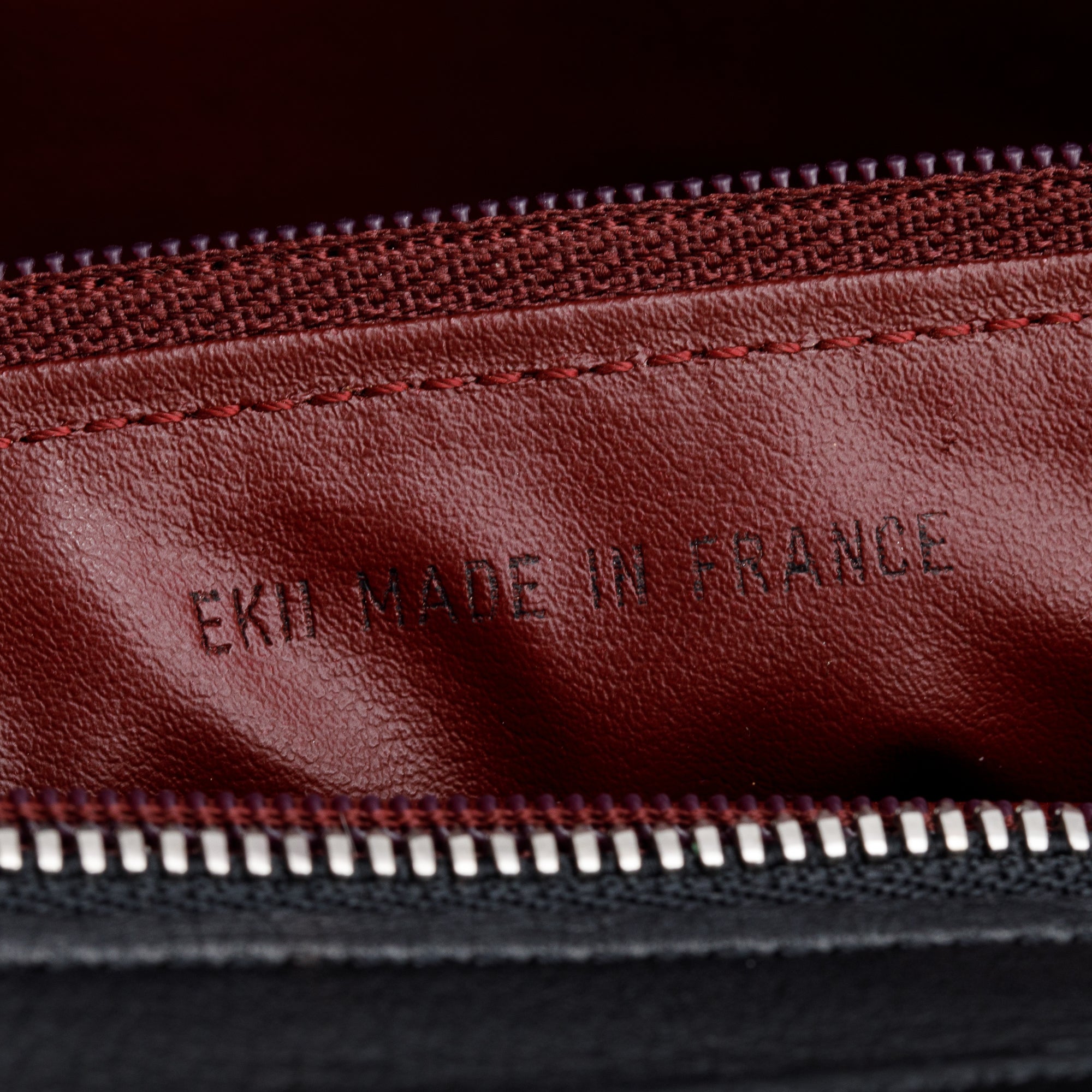 Cartier Black Calfskin Leather Cabochon Travel Tote Bag w/ Authenticity Card