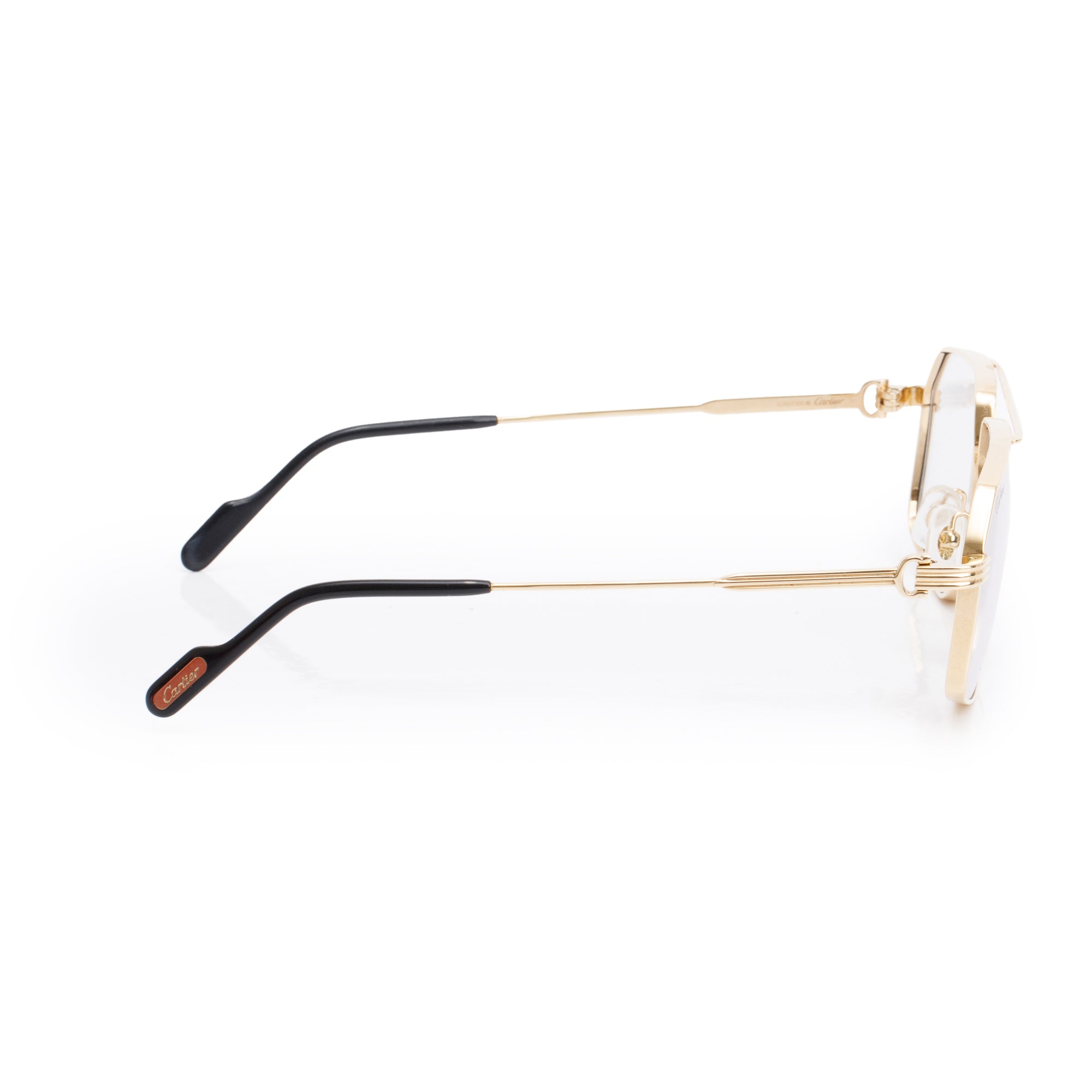 Cartier CT0270S Gold-Plated Metal Frame Trinity Eyeglasses w/ Box & Case