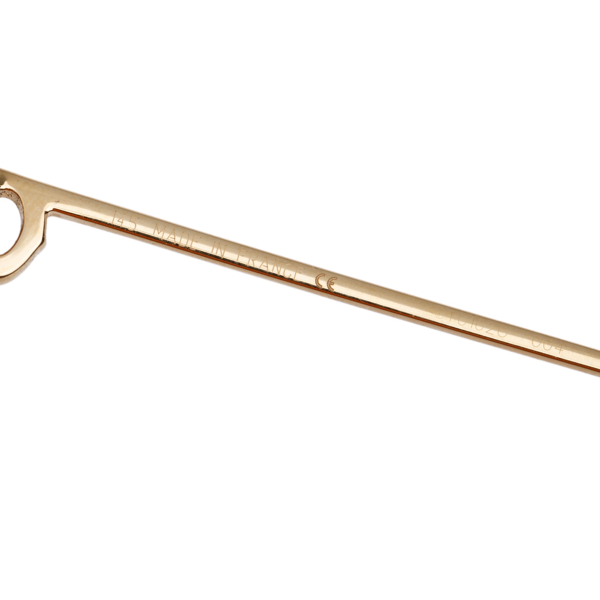 Cartier CT0620 Rimless Rectangular Frame Glasses w/ Case