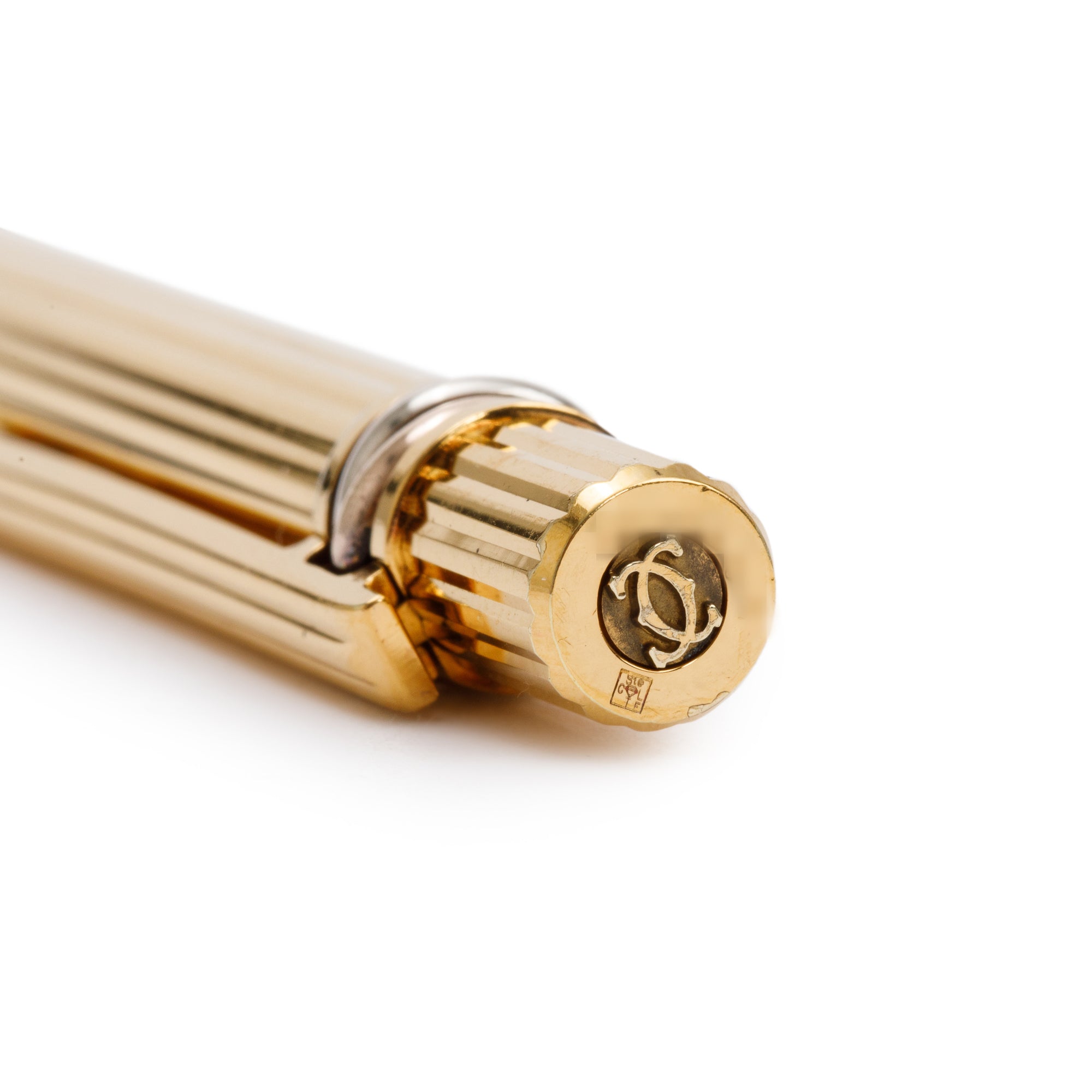 Cartier Gold Plated Must de Cartier Trinity Ballpoint Pen