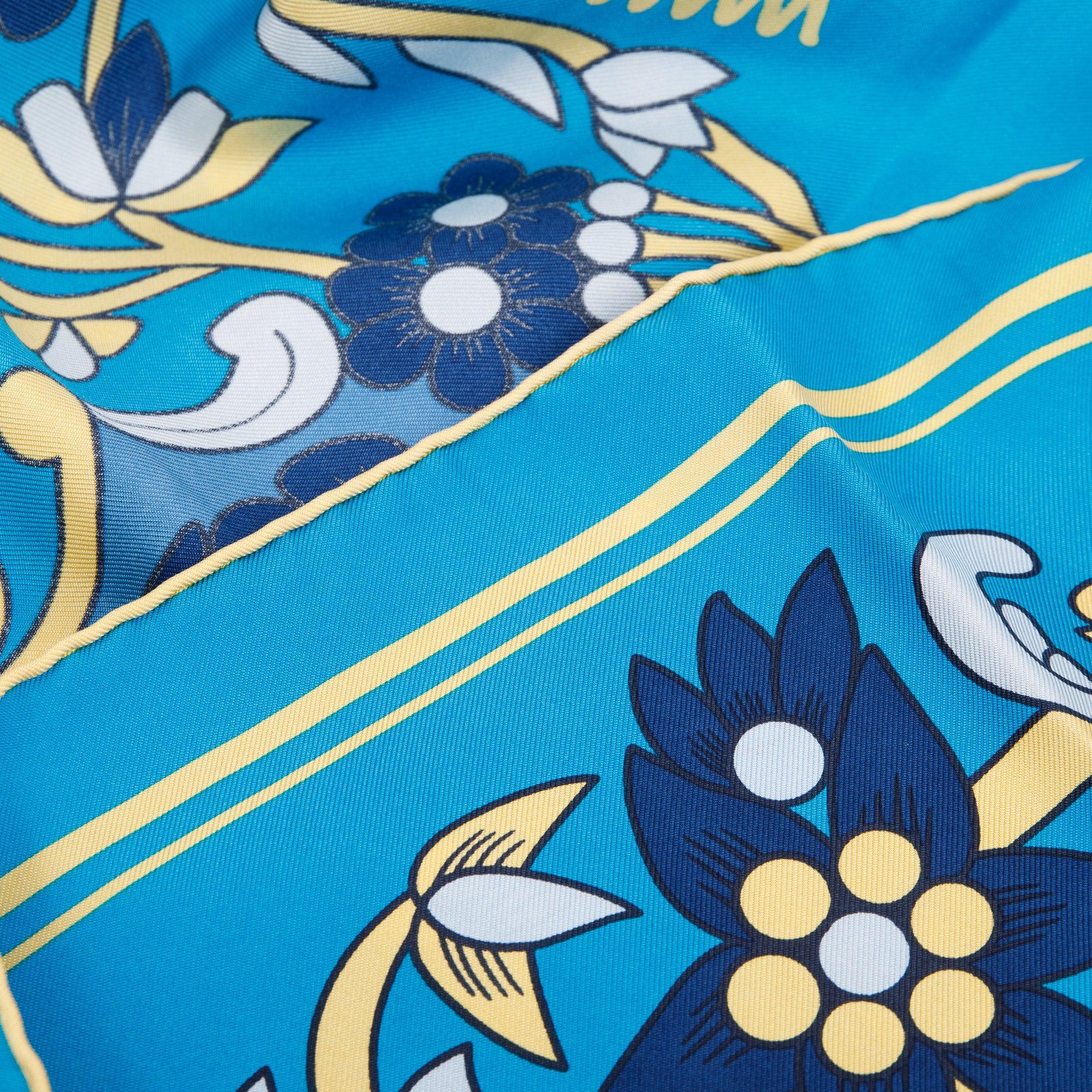 Cartier Printed Silk Scarf 90 w/ Box