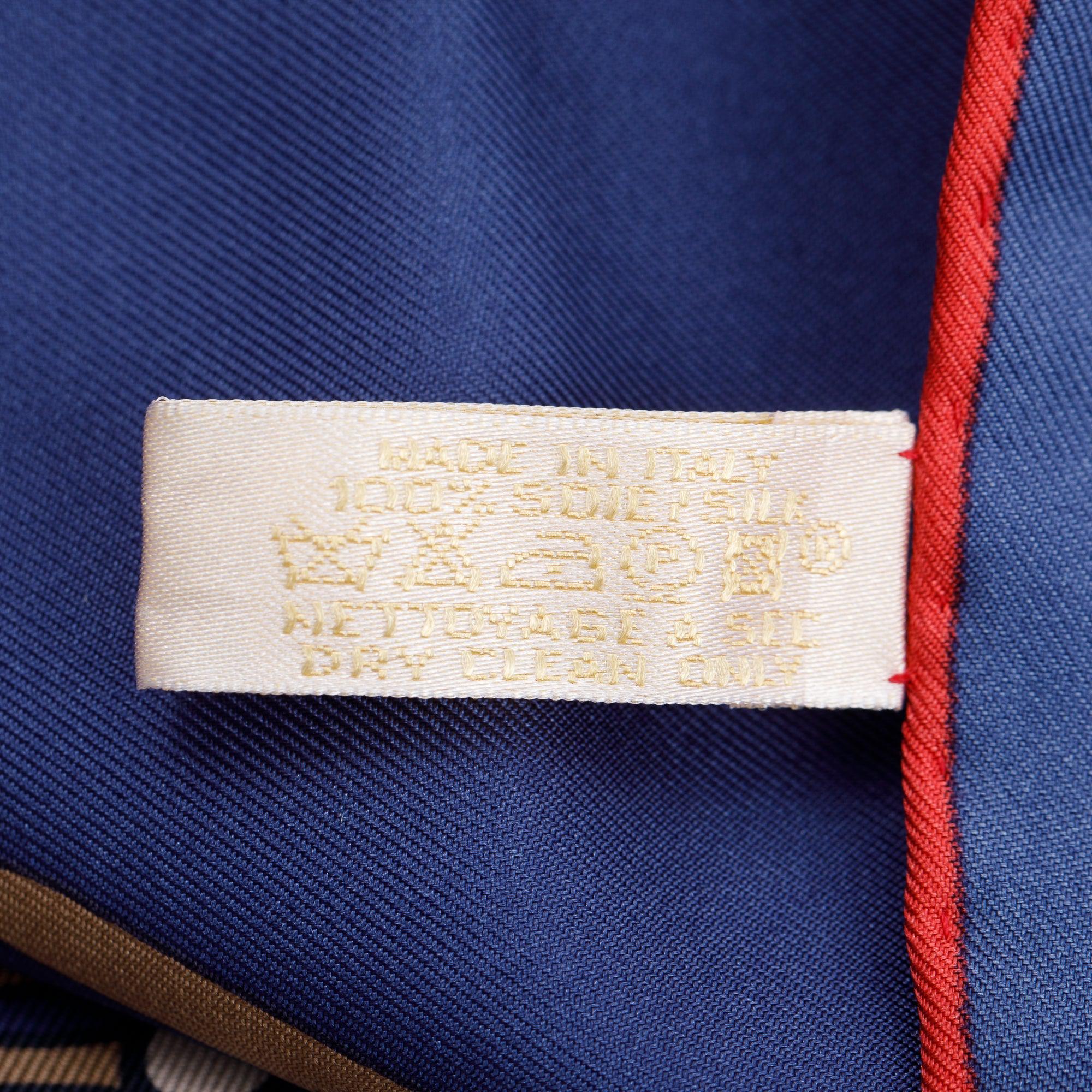 Cartier Printed Silk Scarf 90 w/ Box