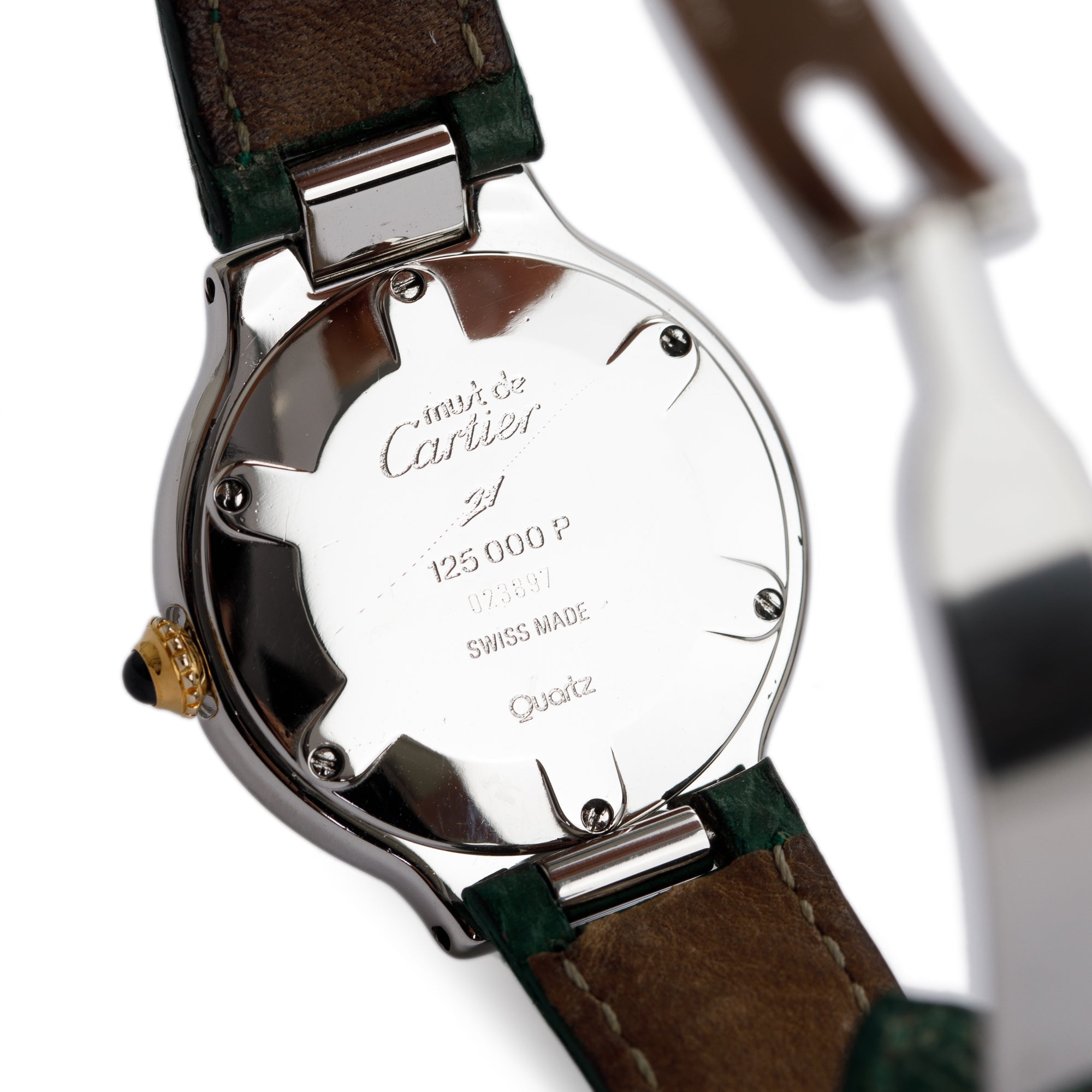 Cartier Stainless Steel & 18k Gold Plated Must De Cartier 21 28MM Quartz Watch