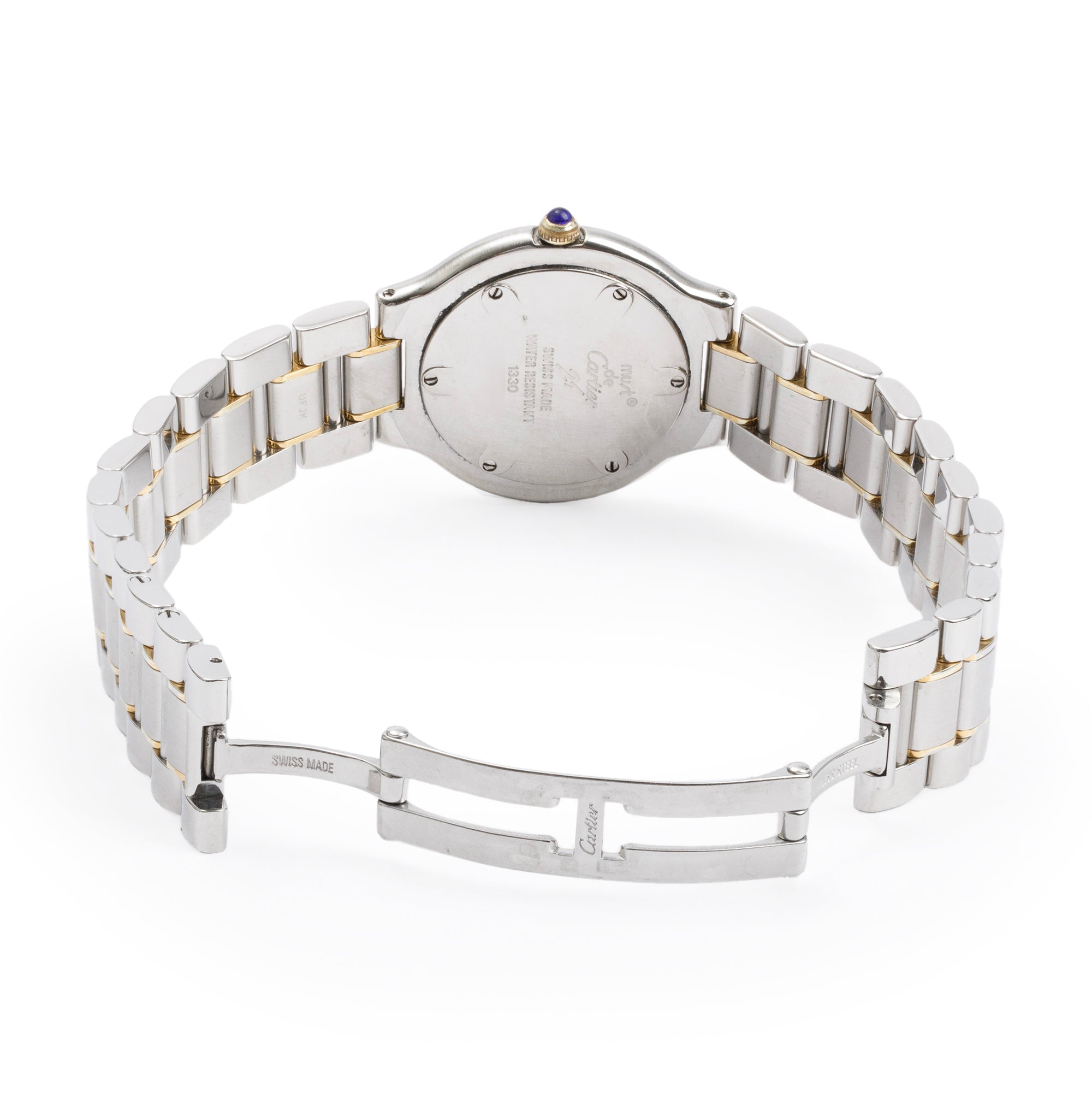 Cartier Stainless Steel & 18k Gold Plated Must De Cartier 21 31 MM Quartz Watch