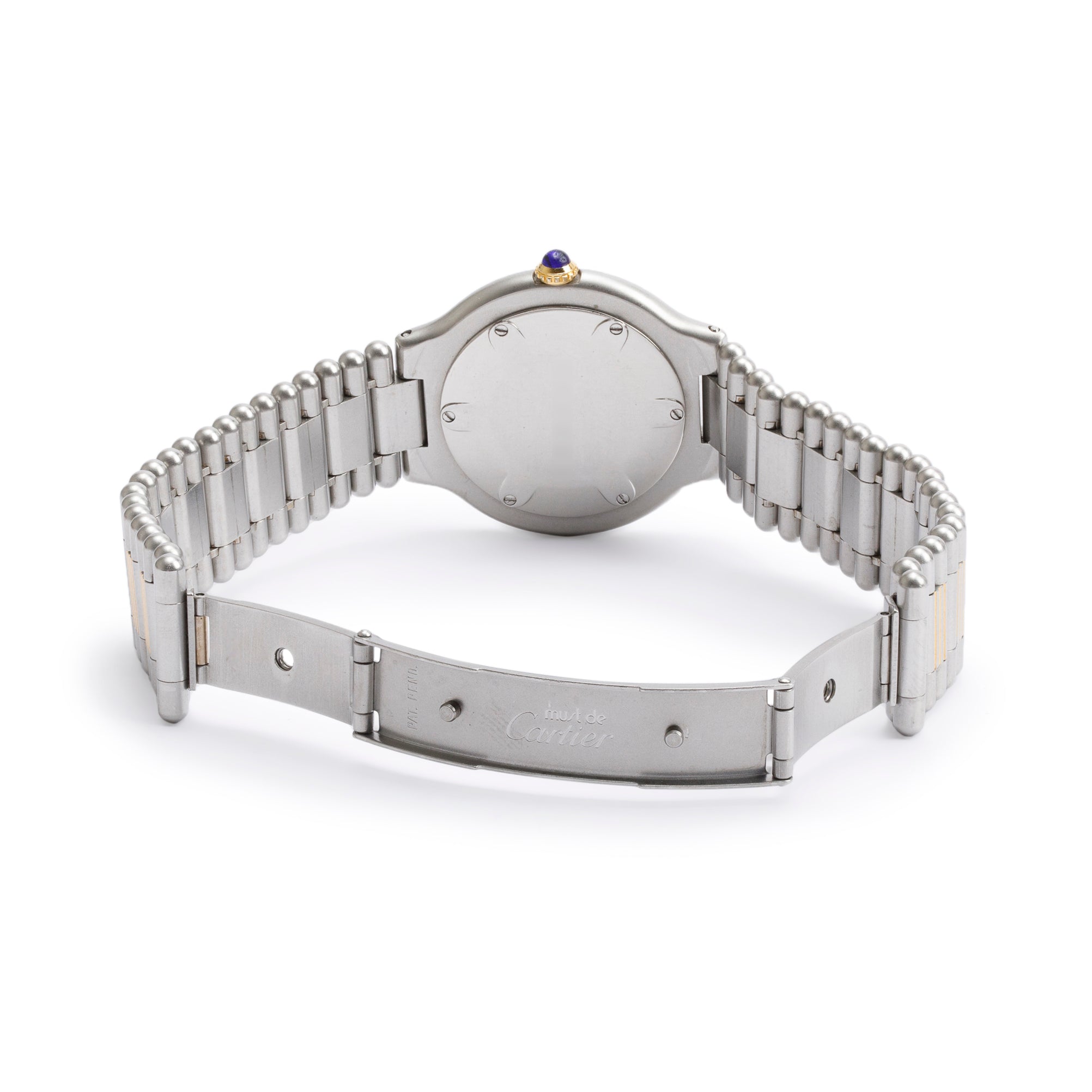 Cartier Stainless Steel & 18k Gold Plated Must De Cartier 21 31 MM Quartz Watch 9010