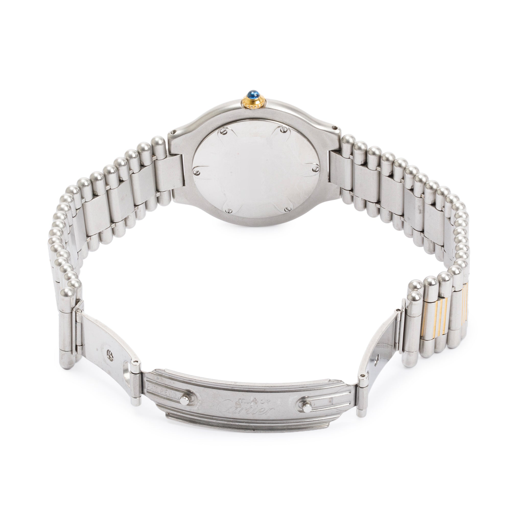 Cartier Stainless Steel & 18k Gold Plated Must De Cartier 21 31MM Quartz Watch