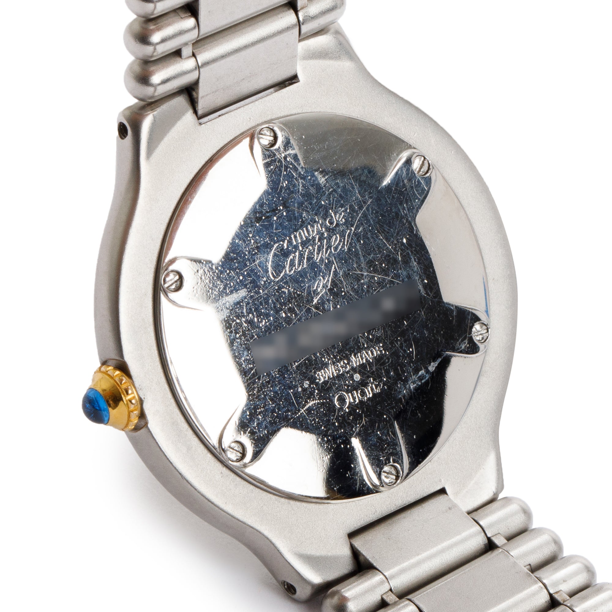 Cartier Stainless Steel & 18k Gold Plated Must De Cartier 21 31MM Quartz Watch