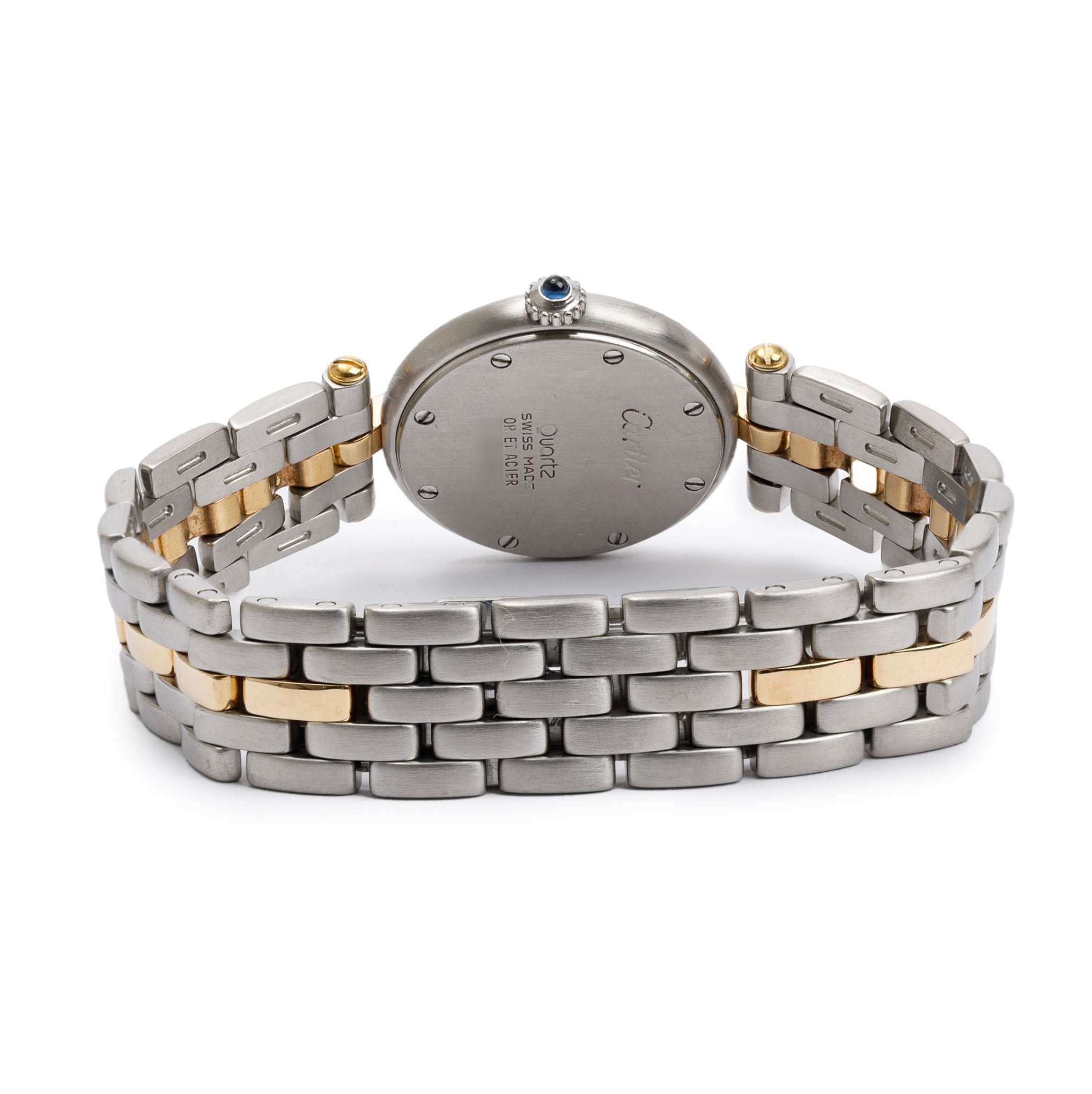 Cartier Stainless Steel & 18k Yellow Gold Panthere De Cartier Vendome 24 MM Watch