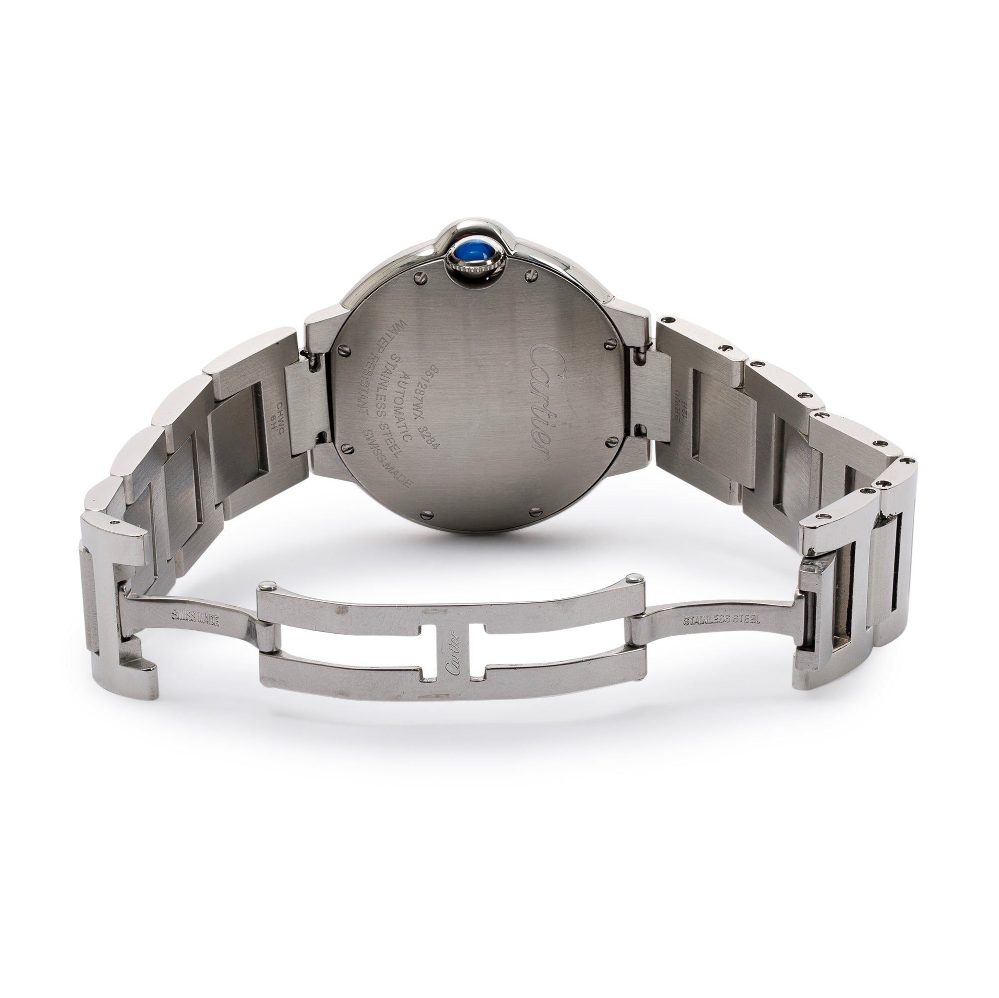 Cartier Stainless Steel Ballon Bleu 36 MM Automatic Watch