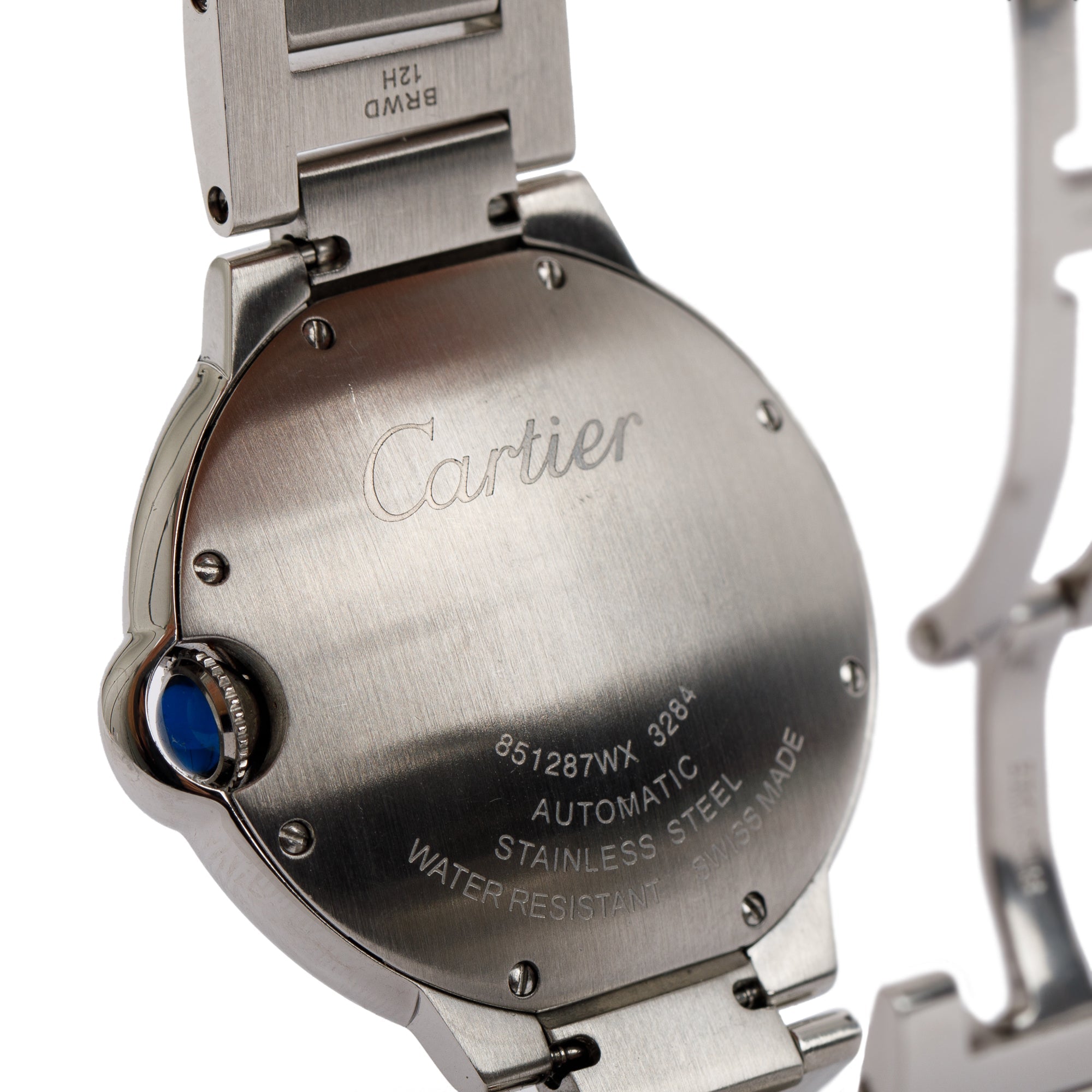 Cartier Stainless Steel Ballon Bleu 36 MM Automatic Watch