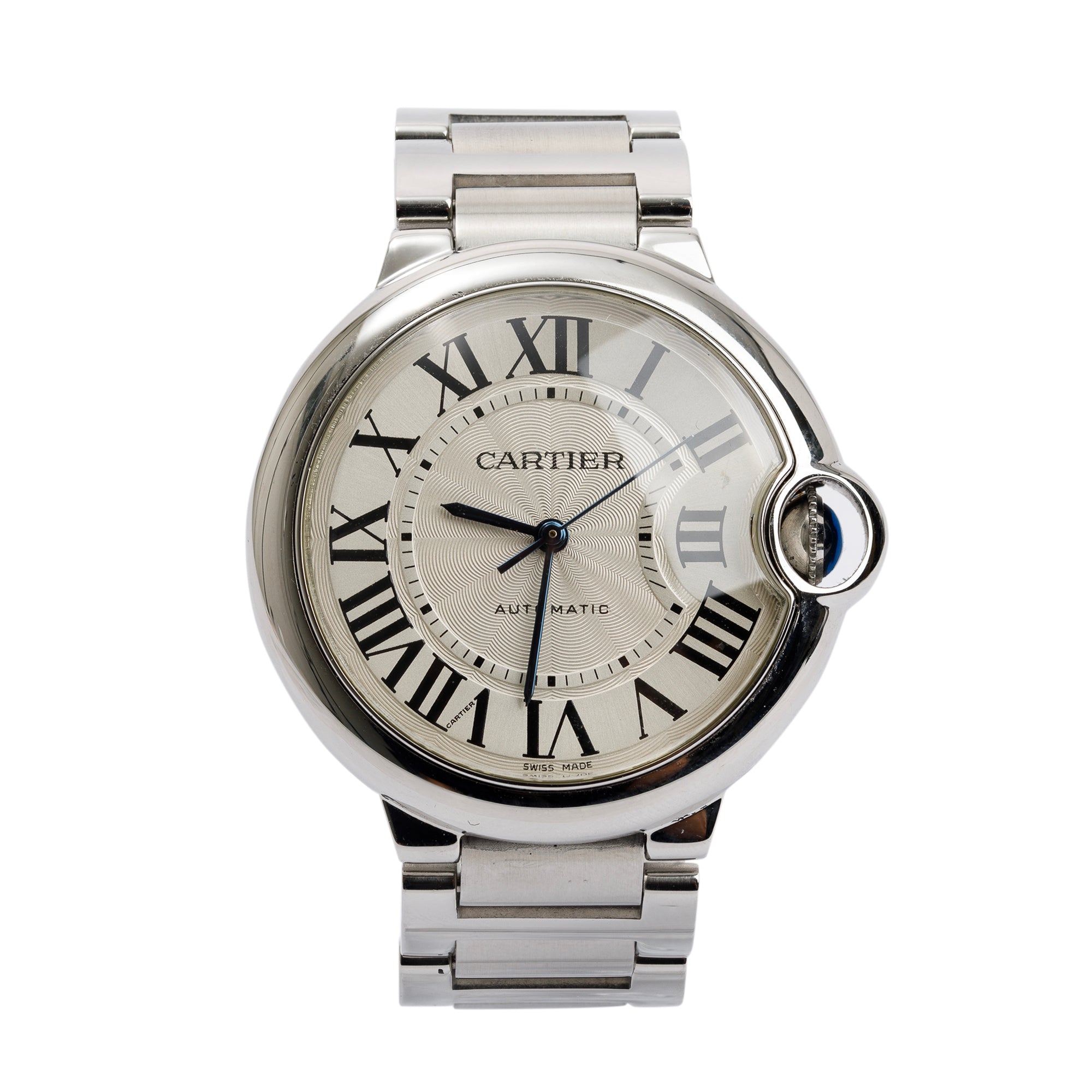 Cartier Stainless Steel Ballon Bleu 36 MM Automatic Watch