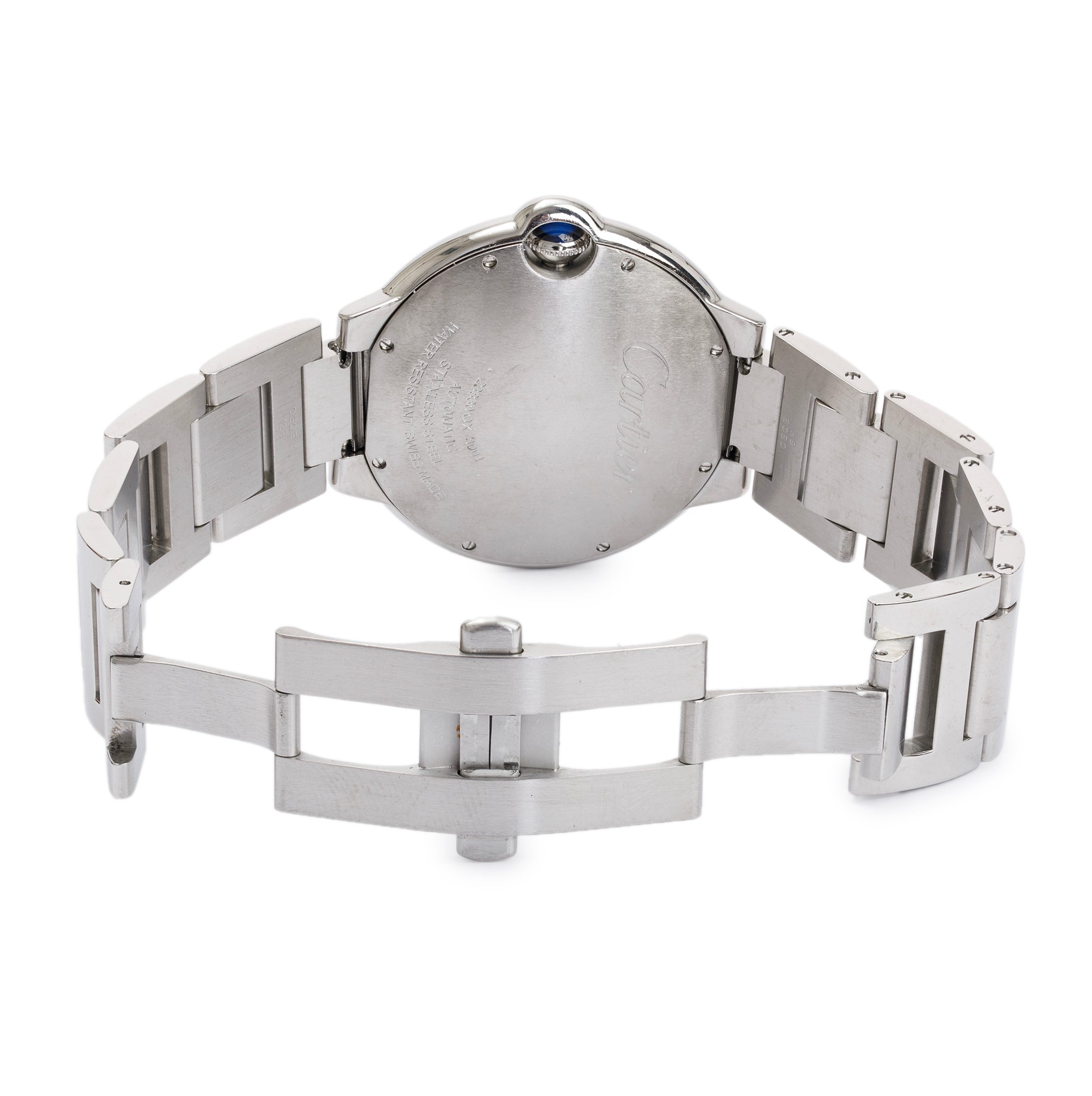 Cartier Stainless Steel Ballon Bleu de Cartier 42MM Automatic Watch w/ Box & Receipt