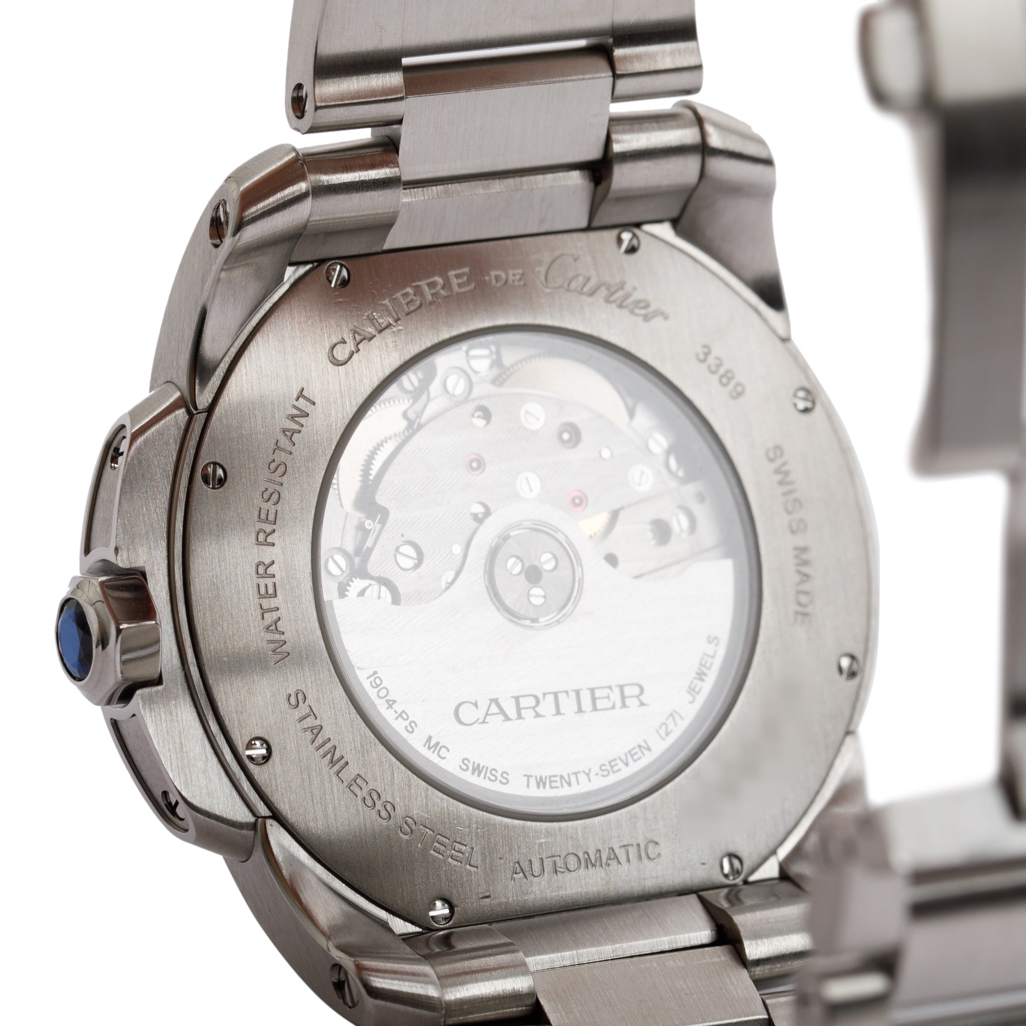Cartier Stainless Steel Calibre de Cartier 42 MM Automatic Watch