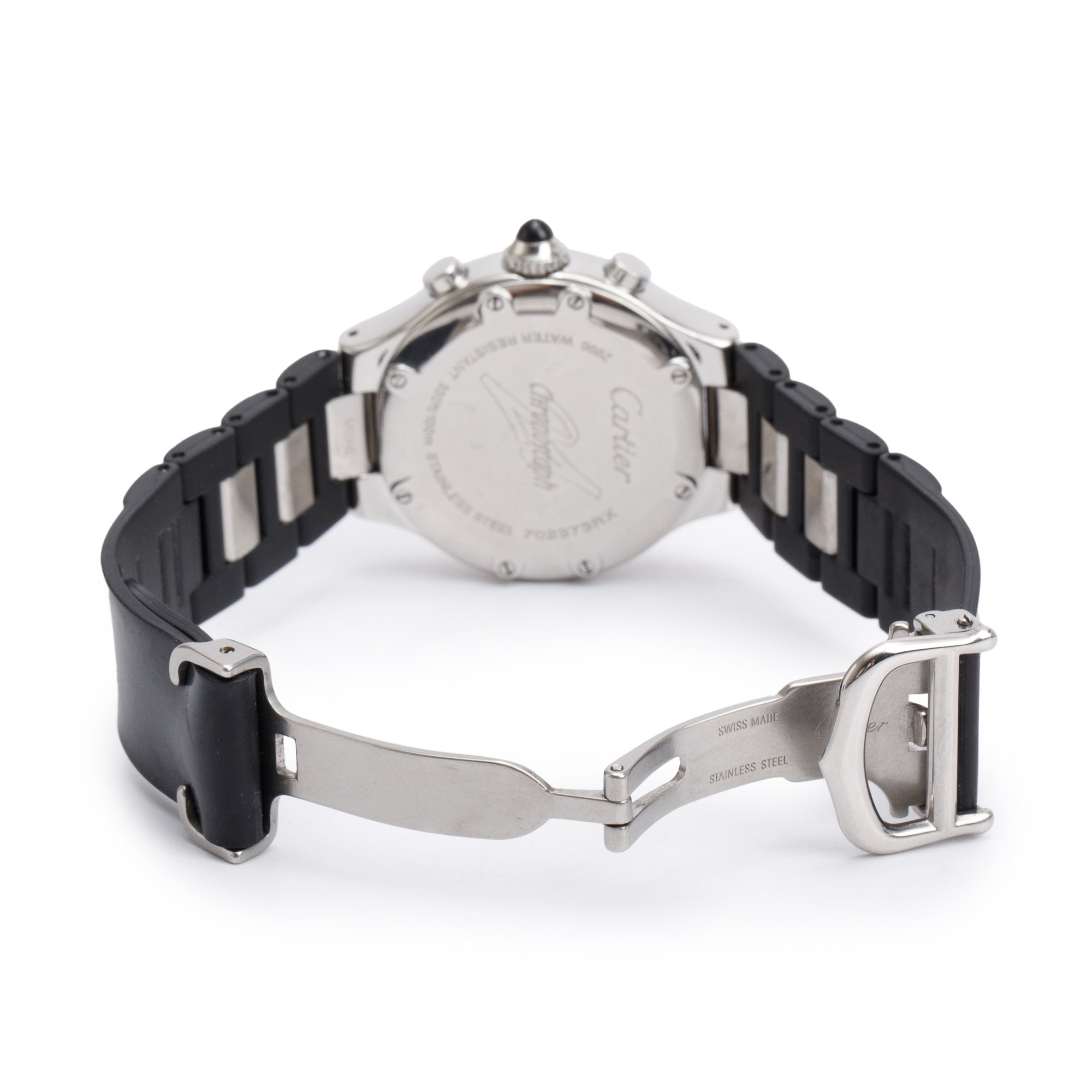 Cartier Stainless Steel Must 21 Chronoscaph 32 MM Watch 2996