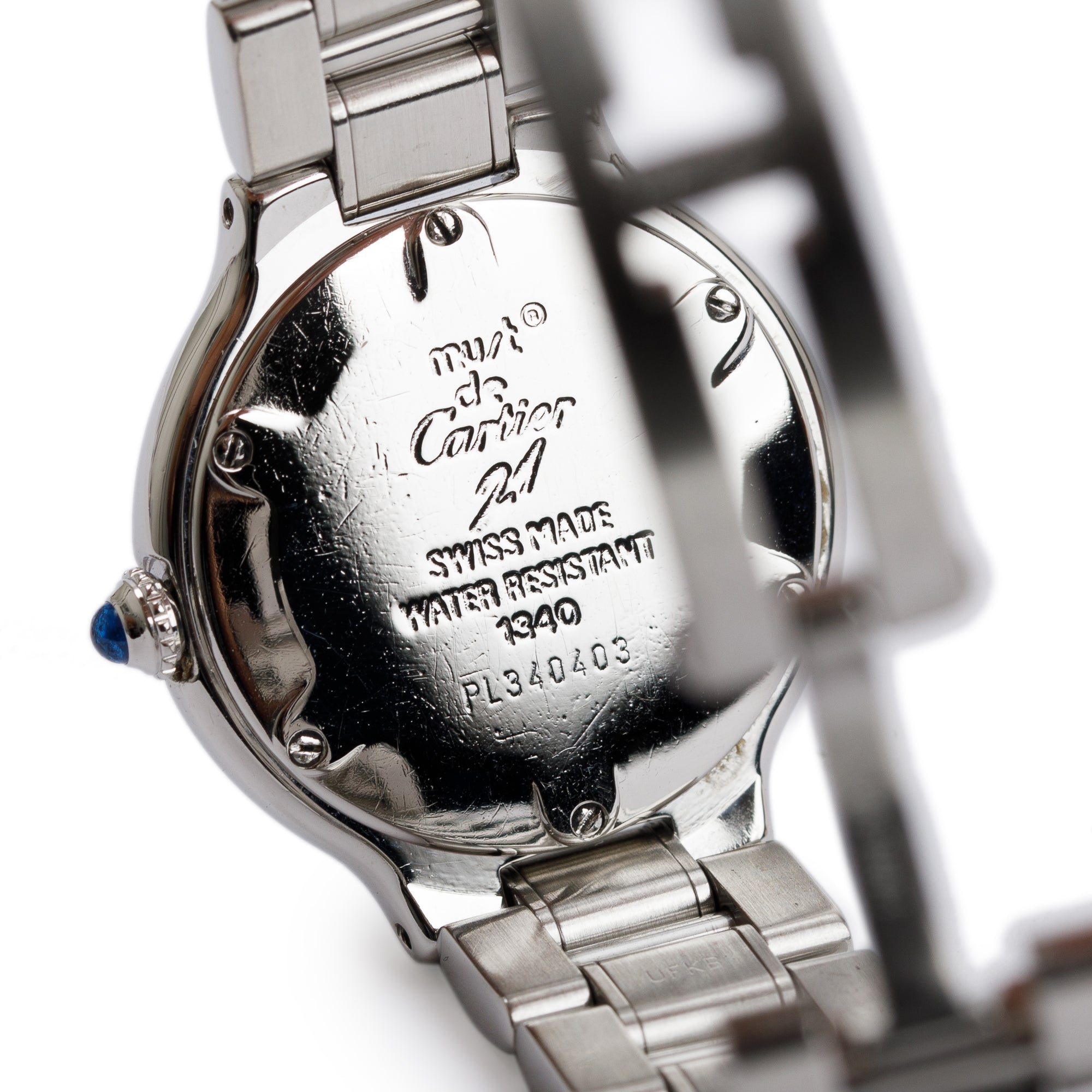 Cartier Stainless Steel Must De Cartier 21 28MM Quartz Watch