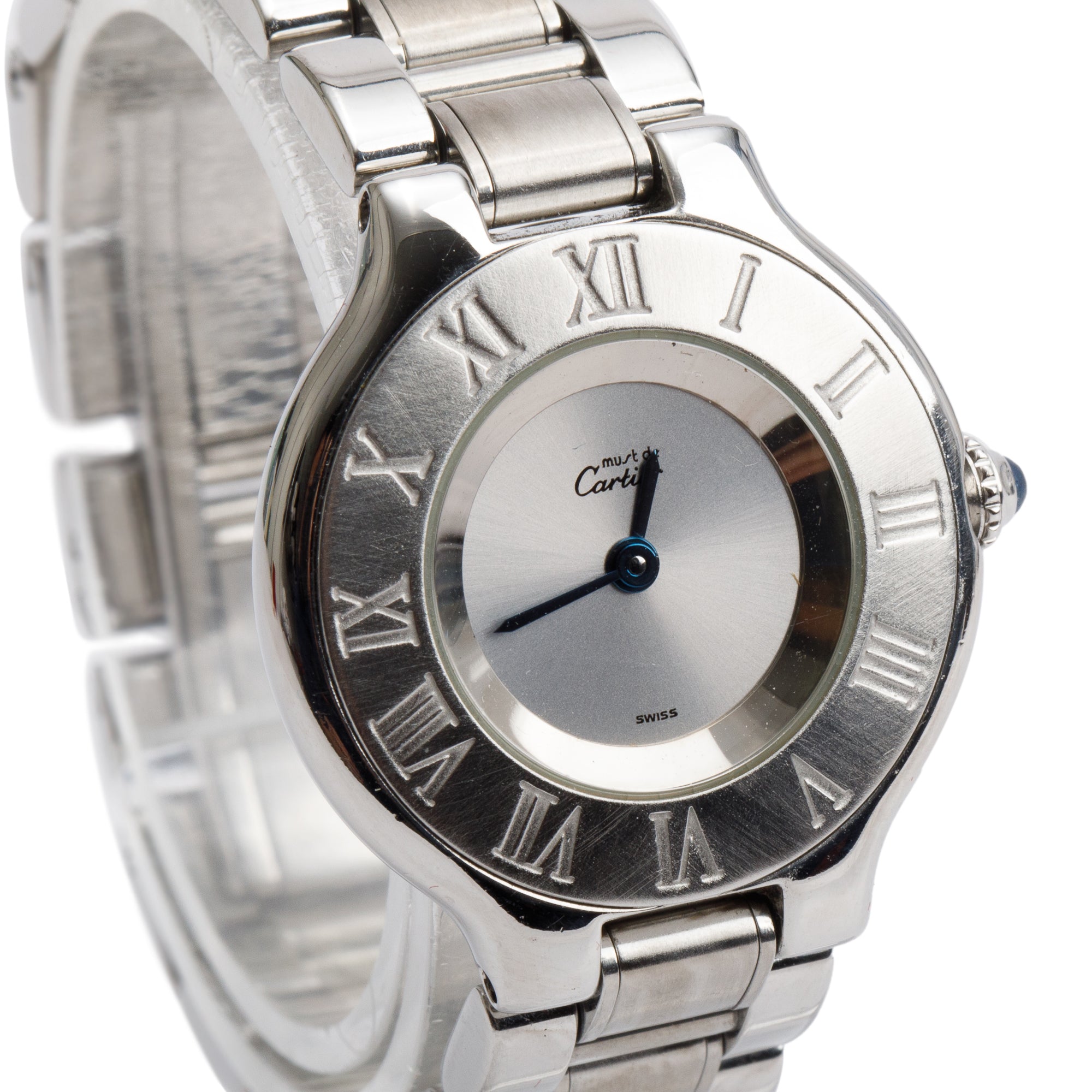 Cartier Stainless Steel Must de Cartier 21 28 MM Watch 1340