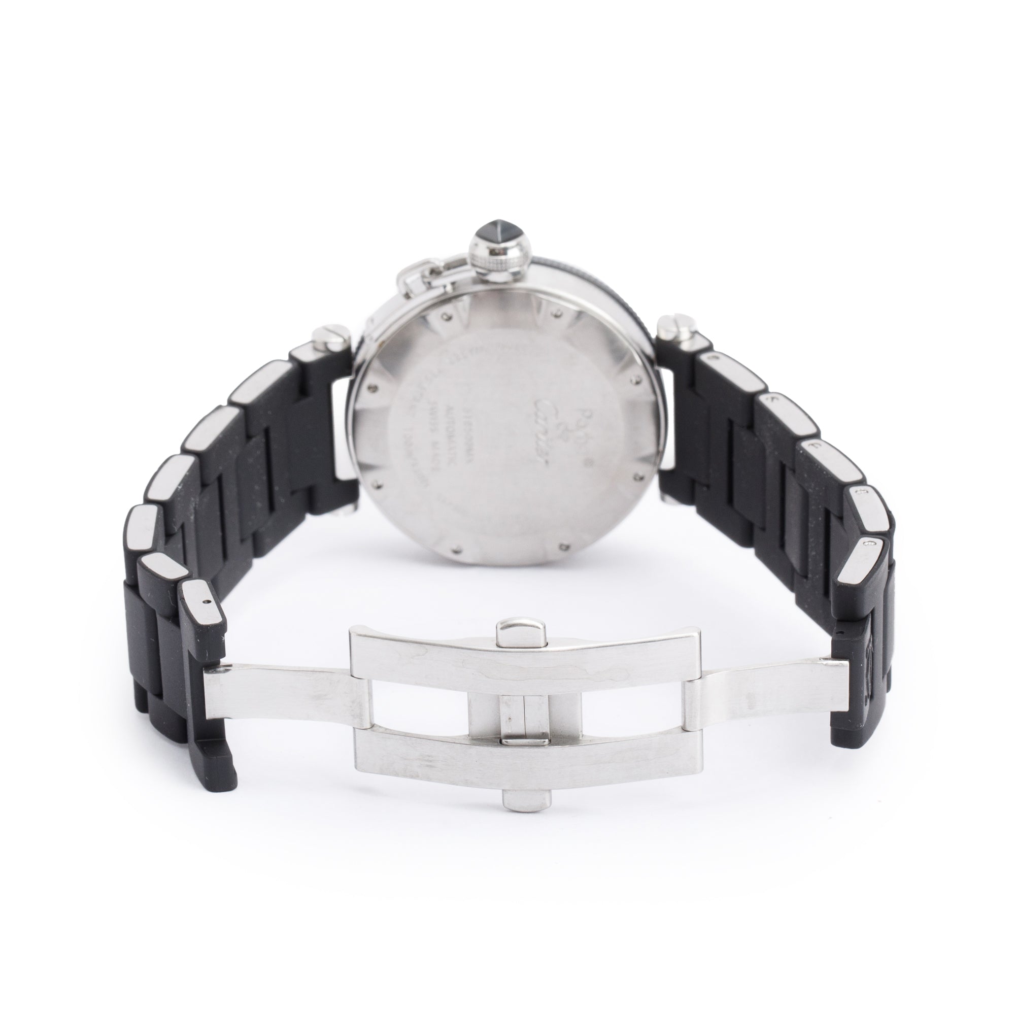 Cartier Stainless Steel Pasha Seatimer 40 MM Automatic Watch 2790 w/ Box