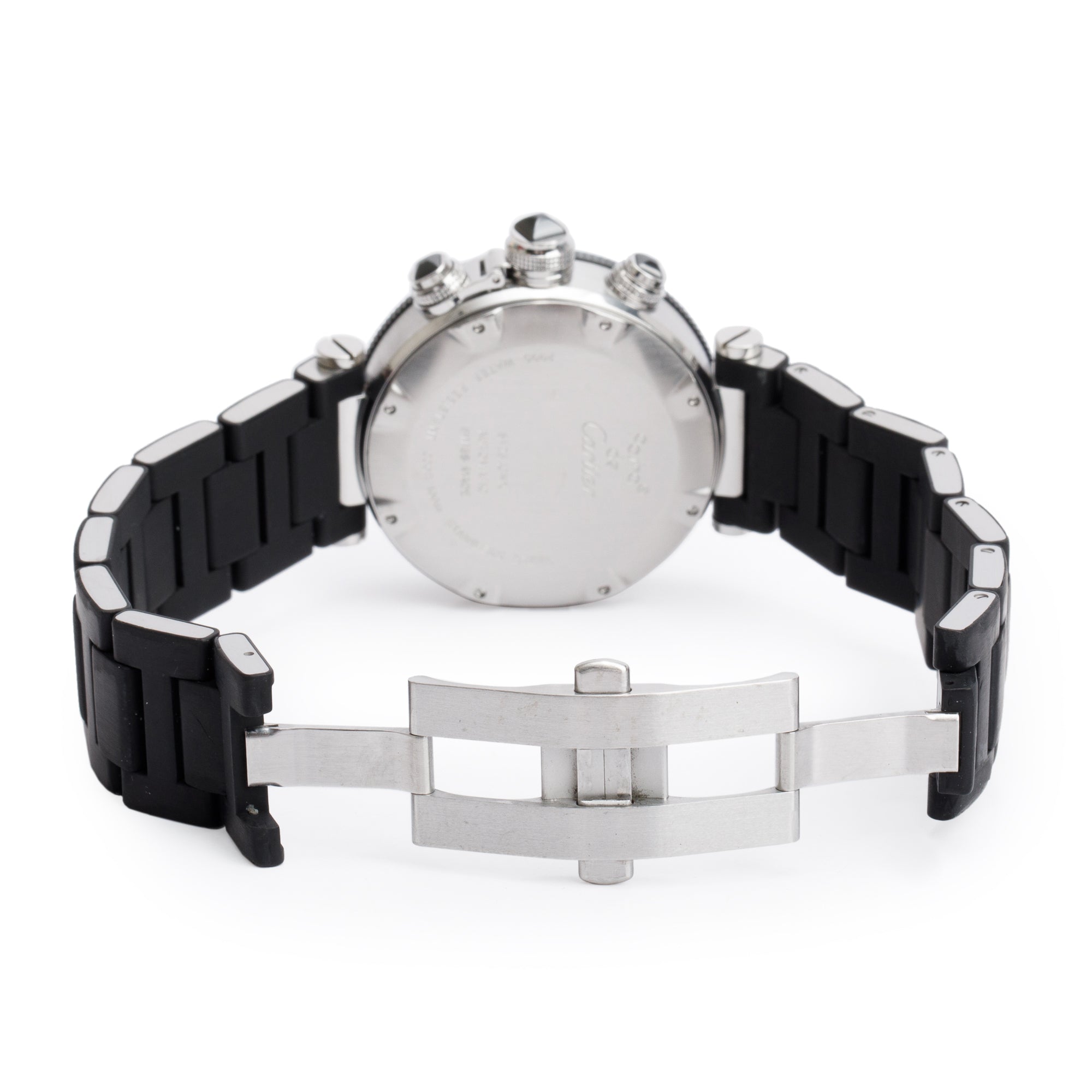 Cartier Stainless Steel Pasha Seatimer 42 MM Chronograph Automatic Watch 2995 w/ Box & Papers