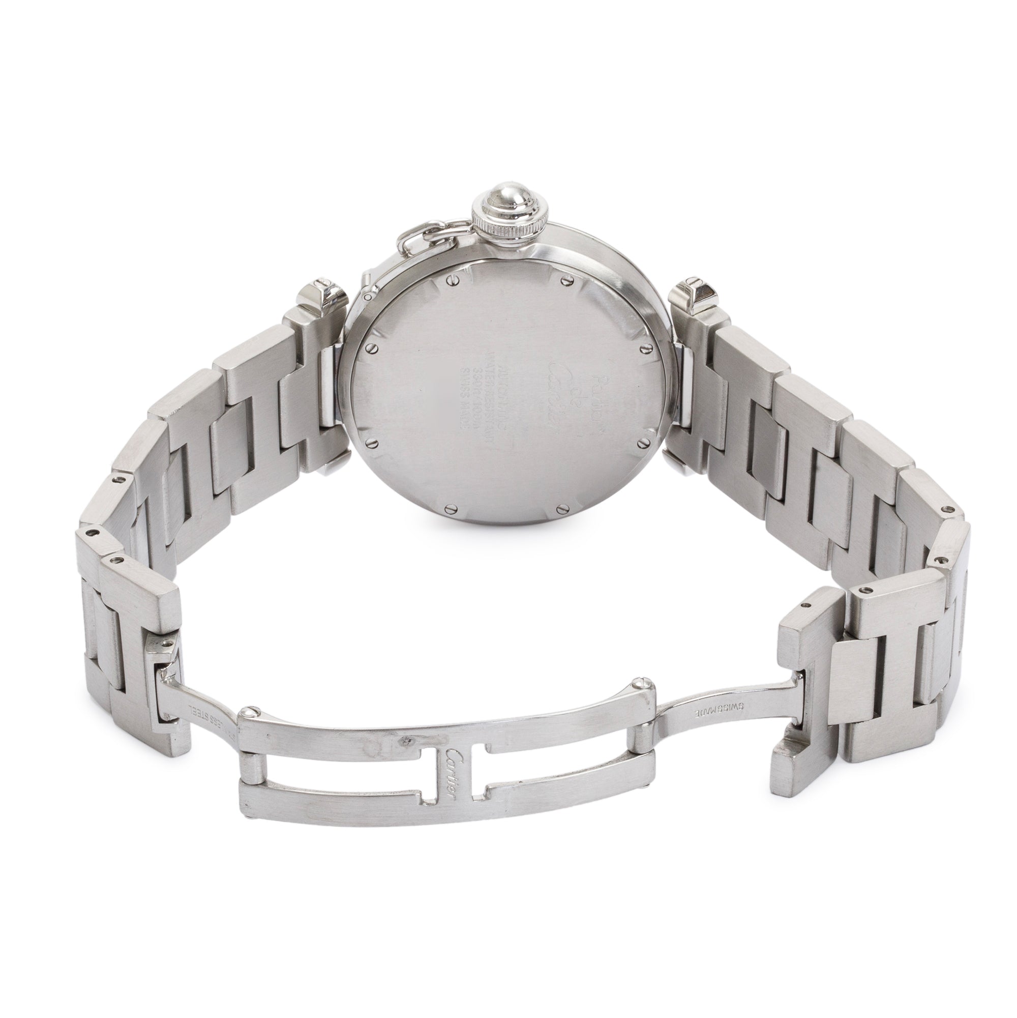 Cartier Stainless Steel Pasha de Cartier 35MM Automatic Watch