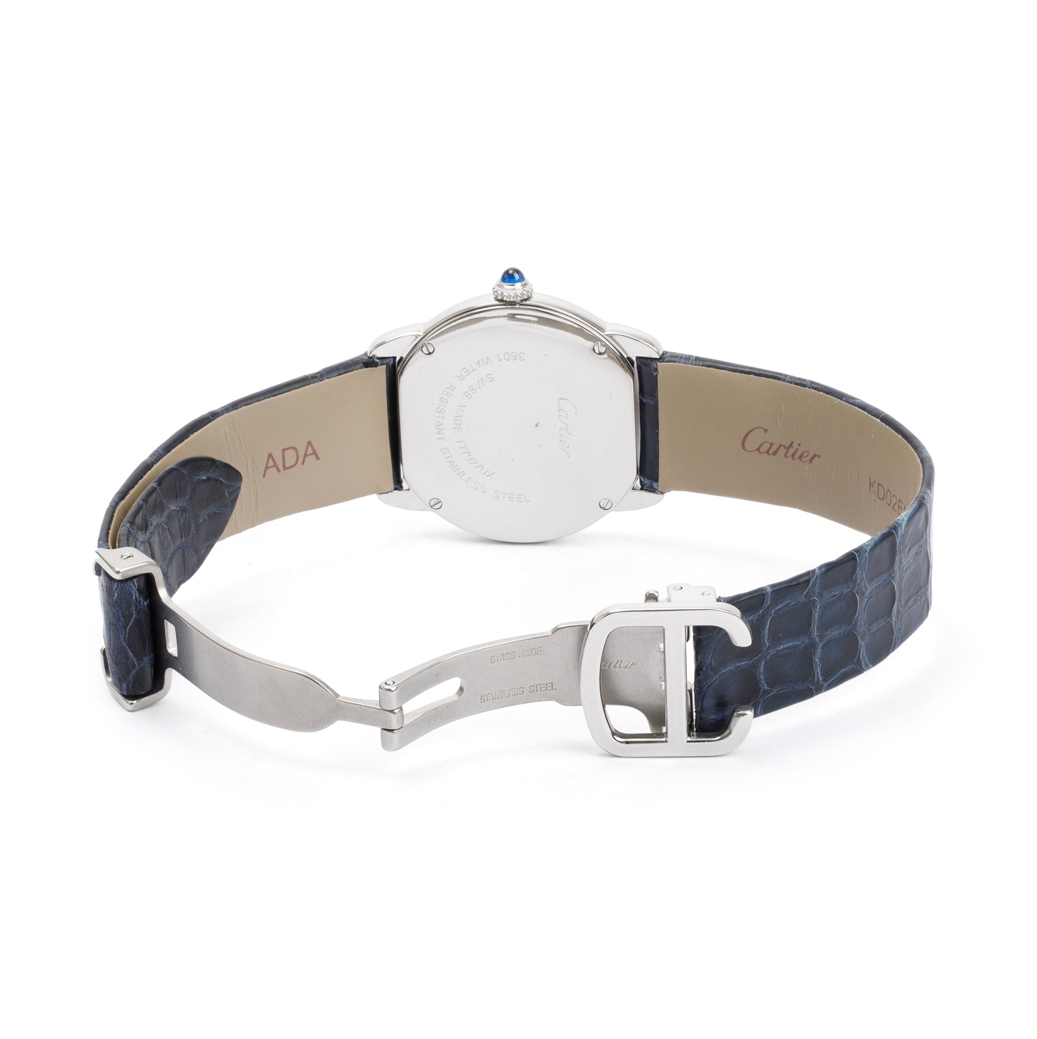 Cartier Stainless Steel Ronde Solo de Cartier 29 MM Watch w/ Box & Papers