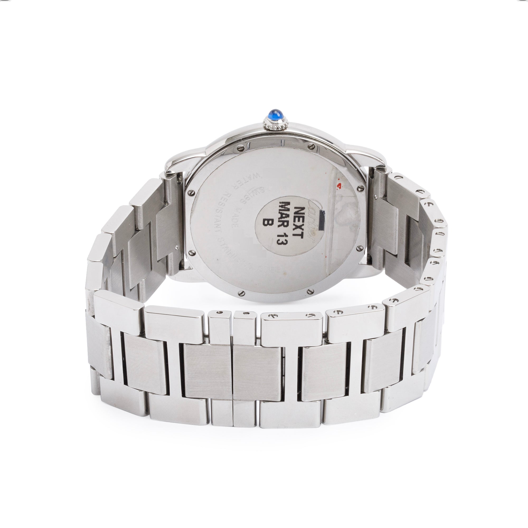 Cartier Stainless Steel Ronde Solo de Cartier 36 MM Watch 2934 w/ Box & Papers