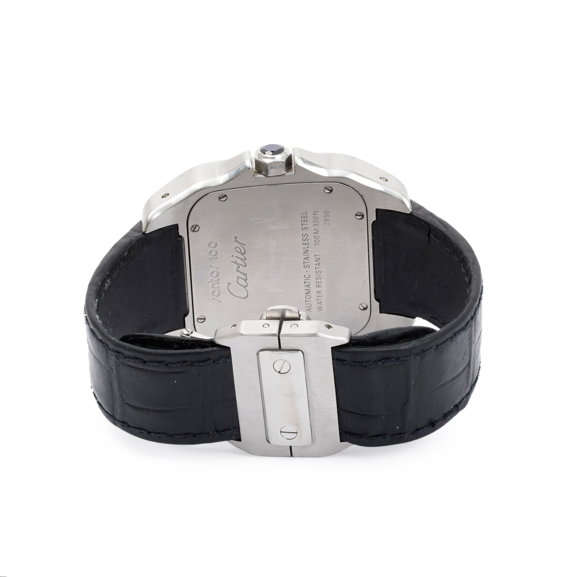 Cartier Stainless Steel Santos 100 XL Automatic Watch