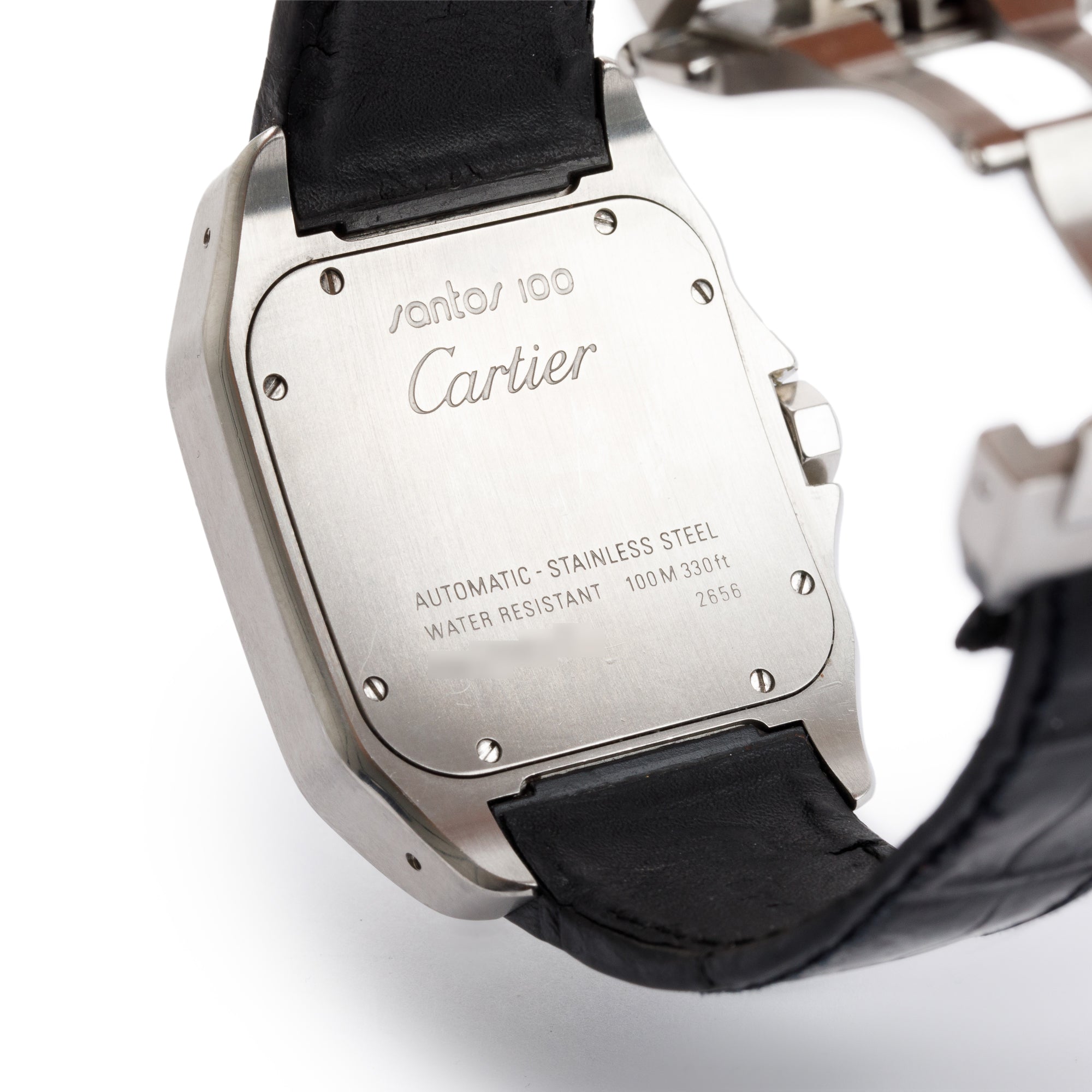Cartier Stainless Steel Santos 100 XL Automatic Watch
