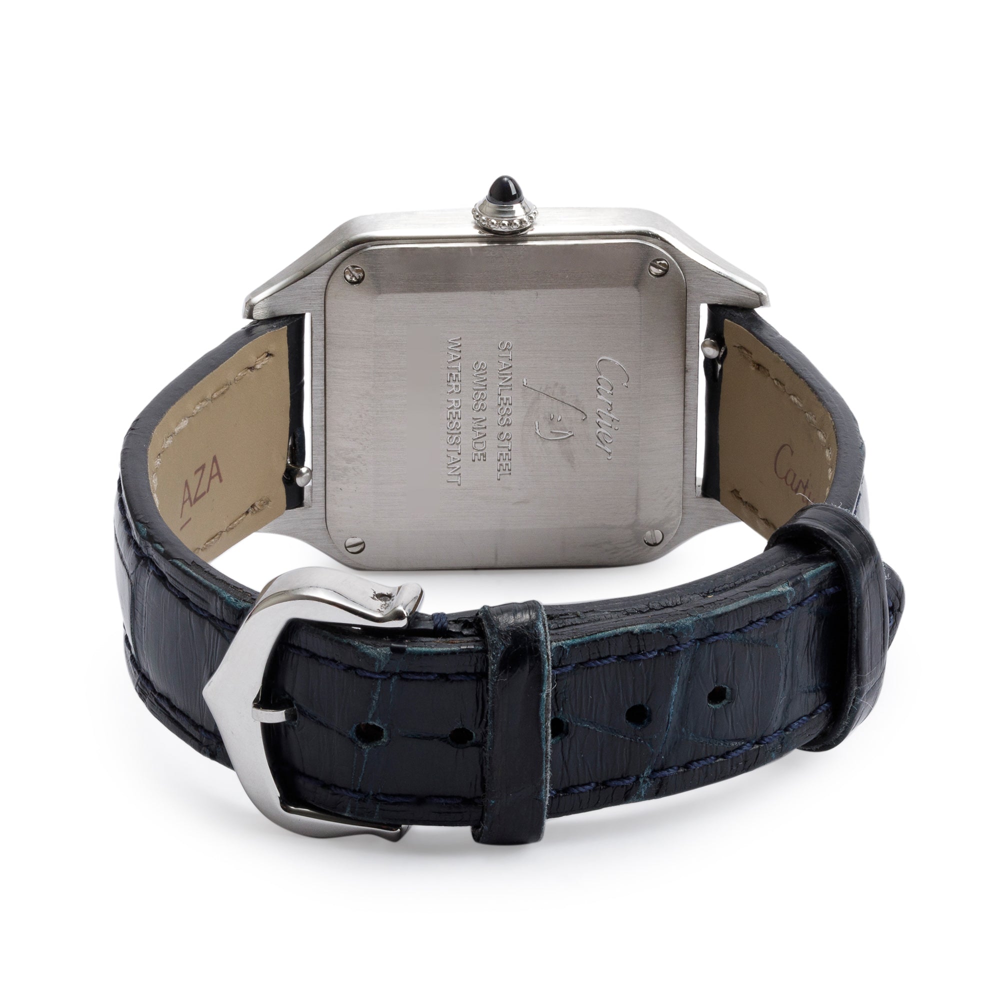 Cartier Stainless Steel Santos Dumont Watch, Small Model