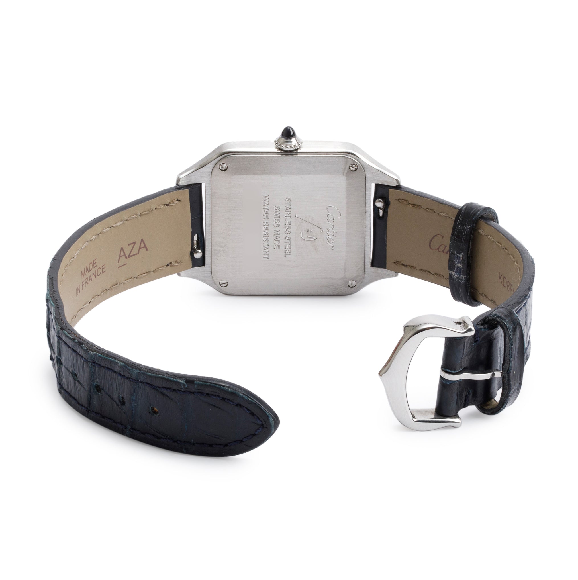 Cartier Stainless Steel Santos Dumont Watch, Small Model