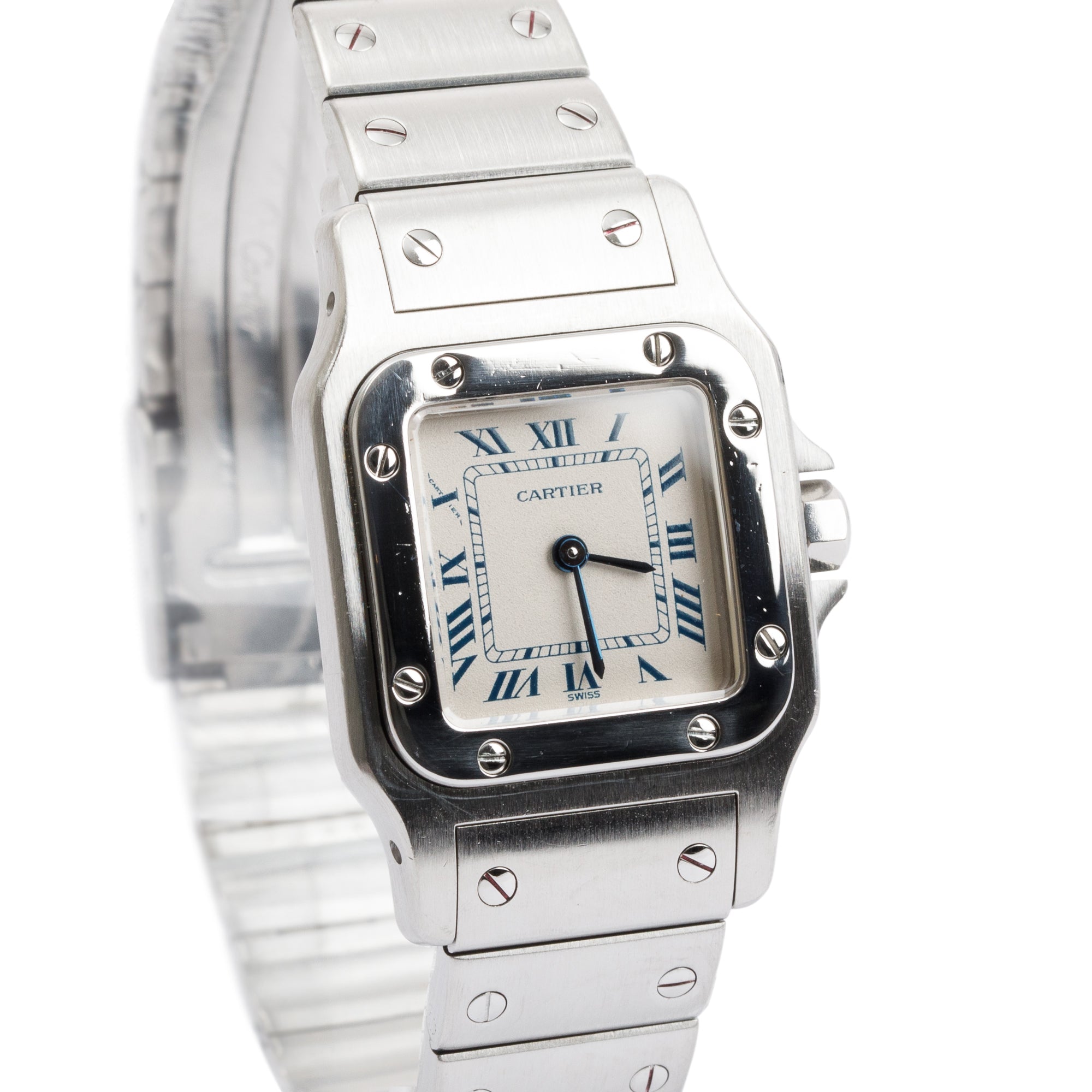 Cartier Stainless Steel Santos de Cartier Galbee Watch
