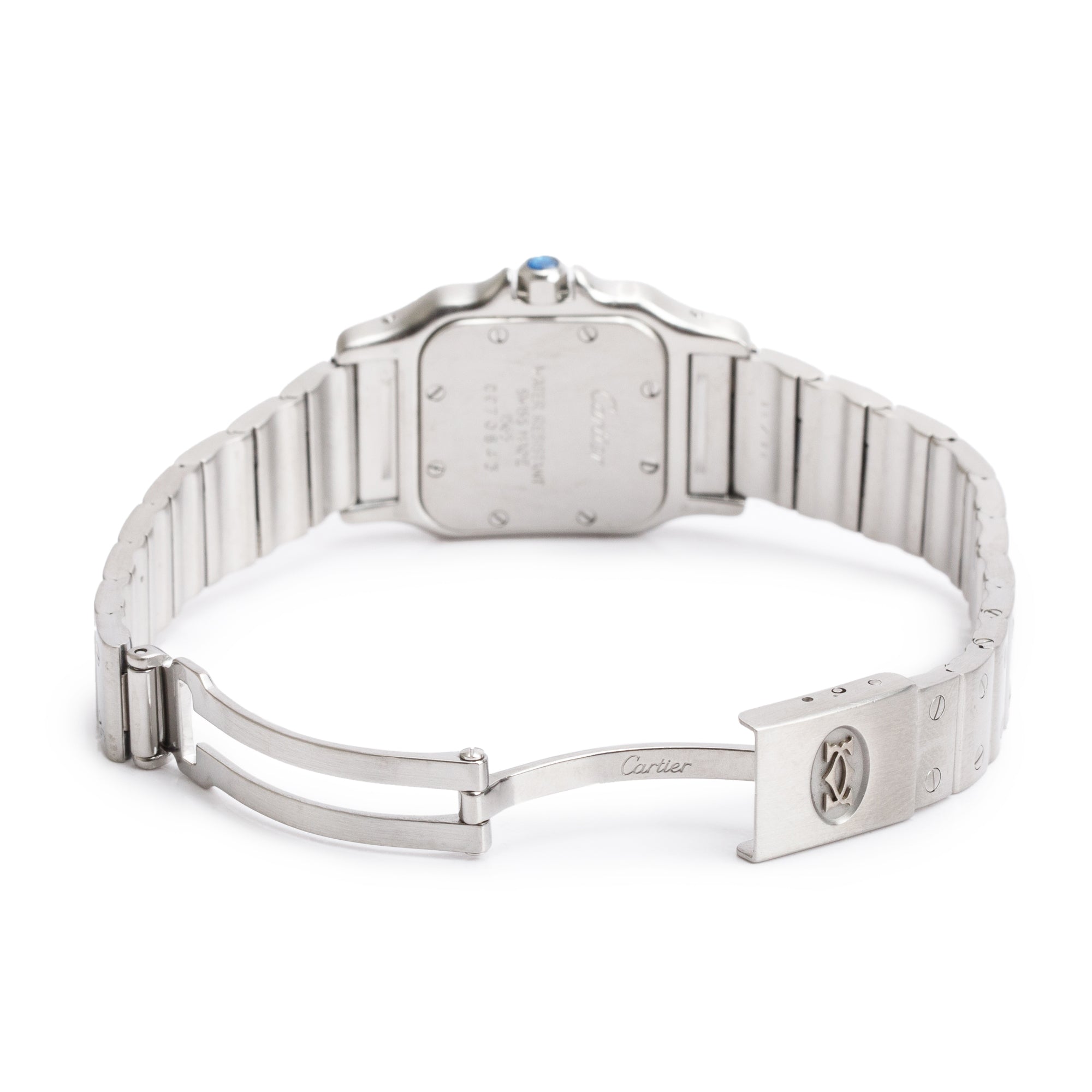 Cartier Stainless Steel Santos de Cartier Galbee Watch, Small Model 1565