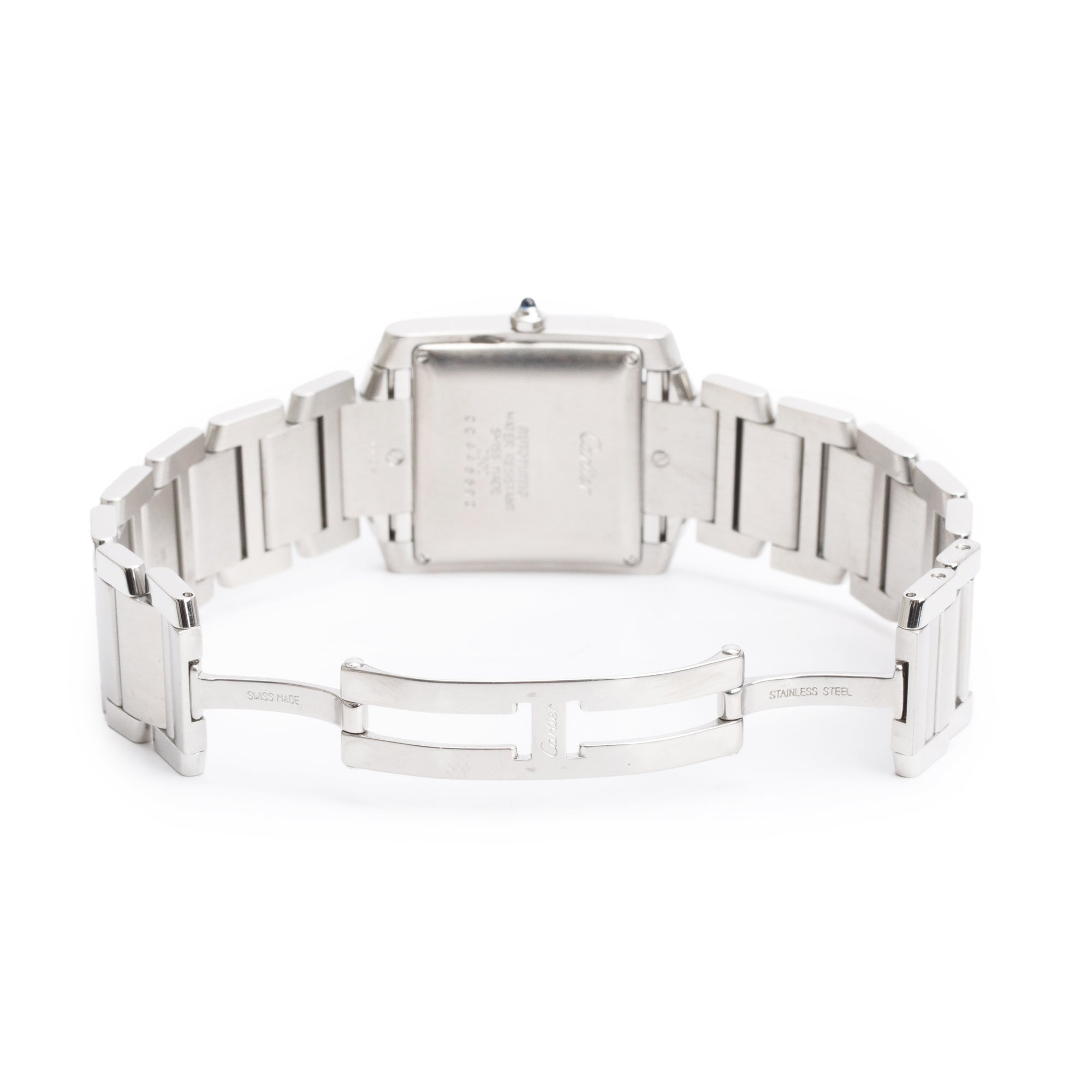 Cartier Stainless Steel Tank Francaise Automatic Watch, Large Model 2302