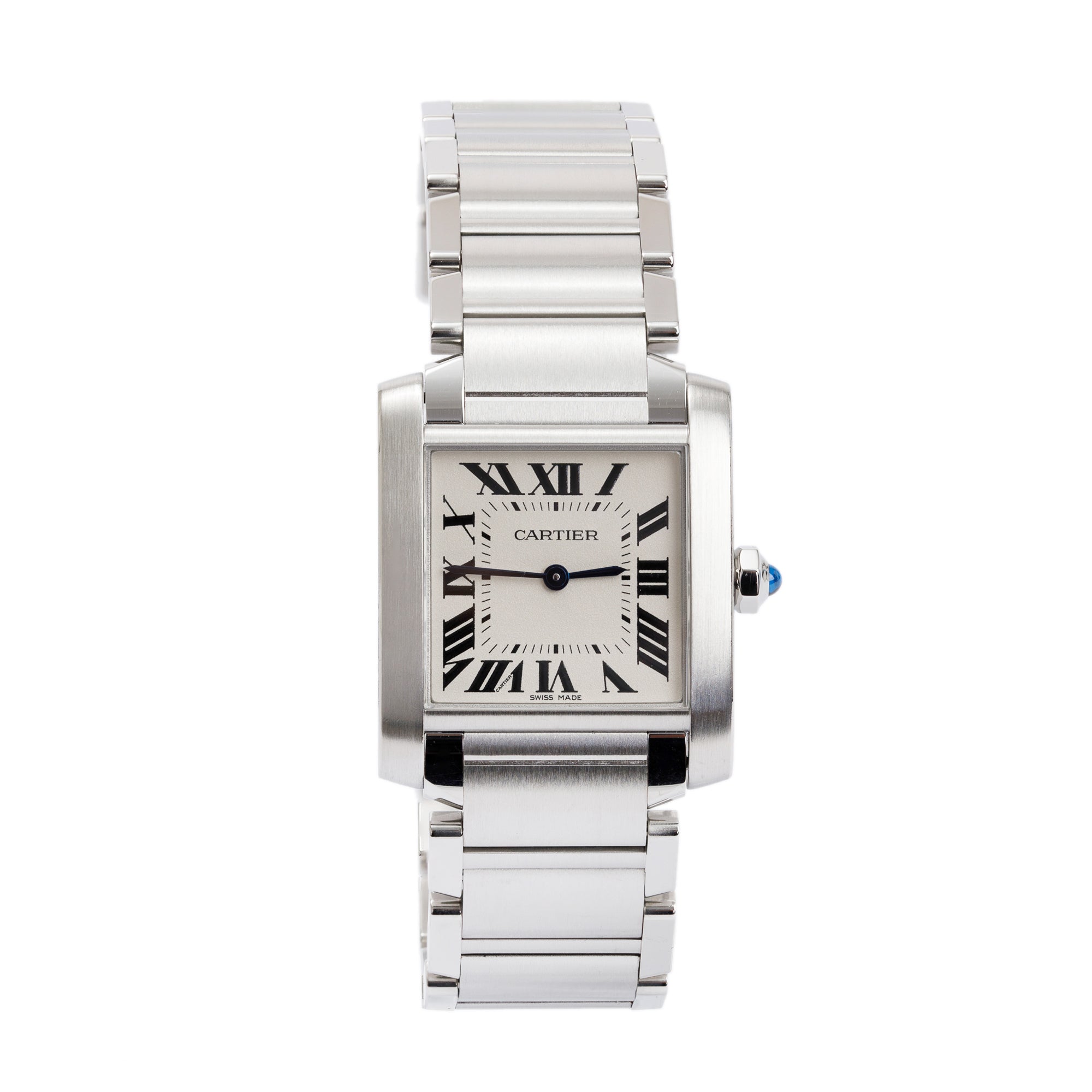 Cartier Stainless Steel Tank Francaise Quartz Watch, Medium Model