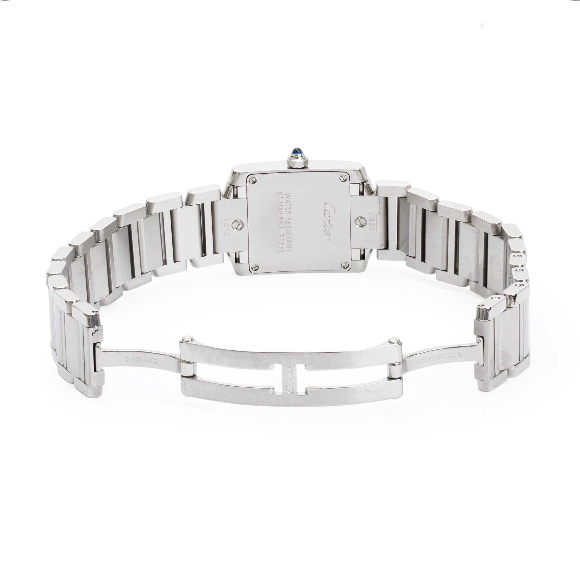 Cartier Stainless Steel Tank Francaise Watch, Small Model