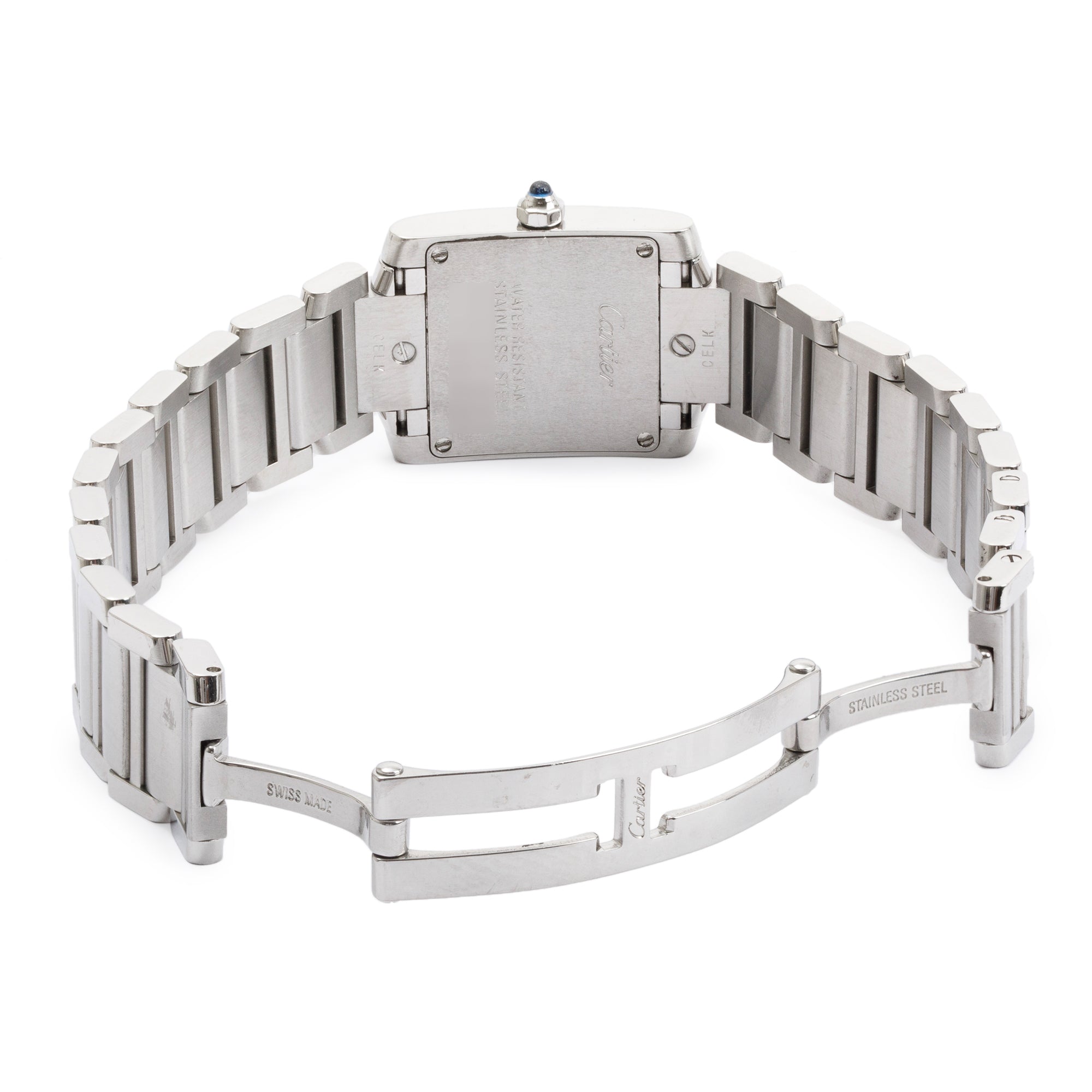 Cartier Stainless Steel Tank Francaise Watch, Small Model