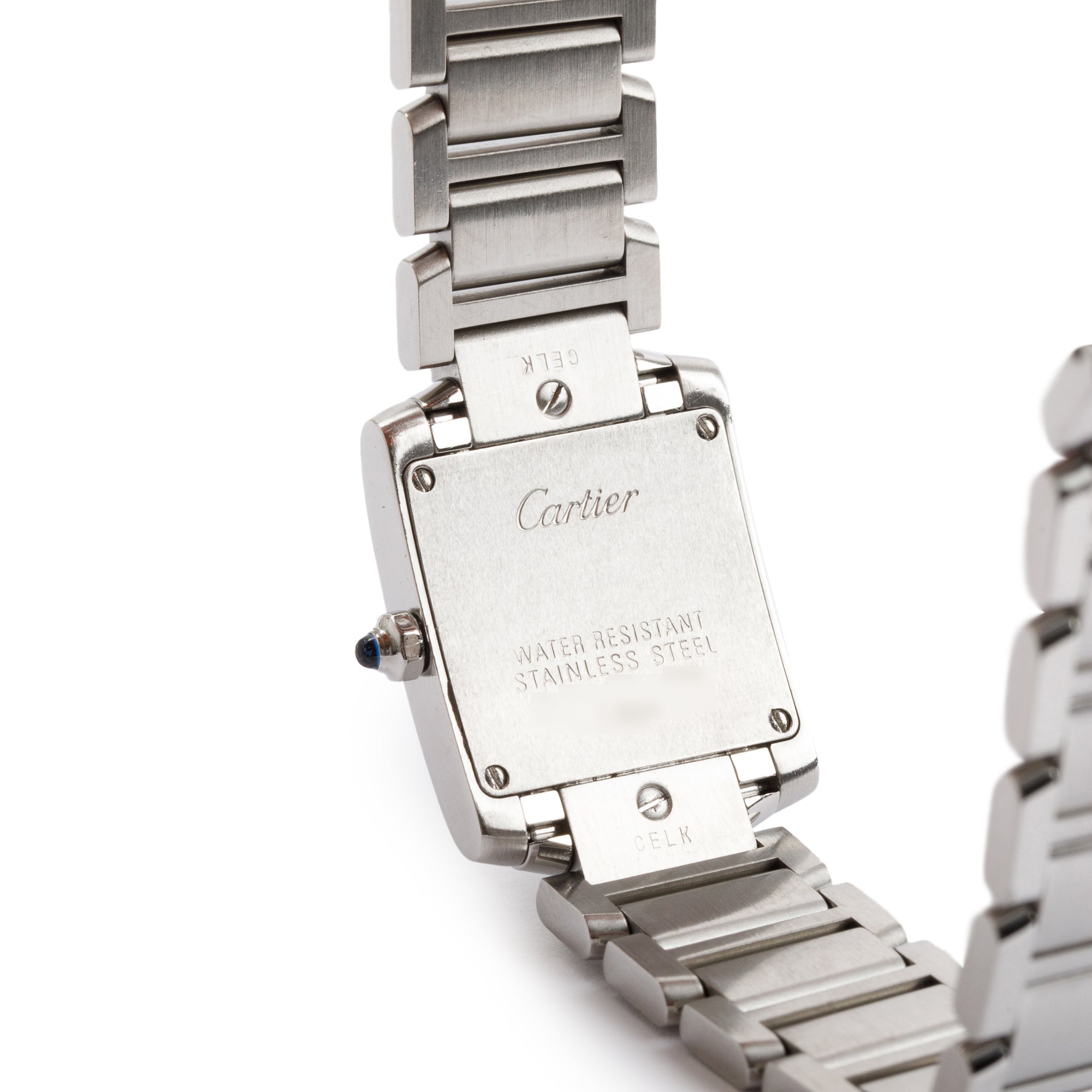 Cartier Stainless Steel Tank Francaise Watch, Small Model