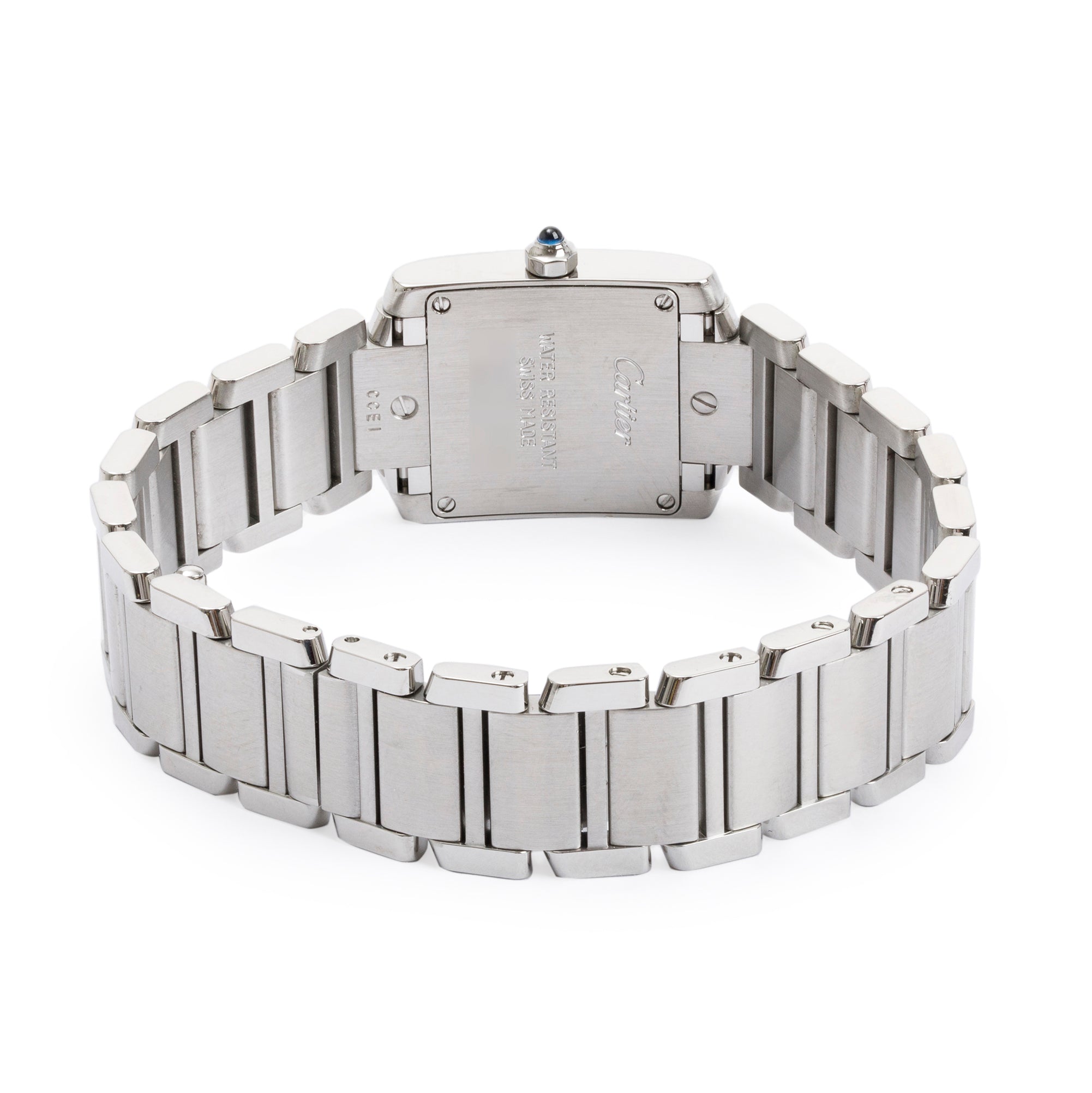 Cartier Stainless Steel Tank Francaise Watch, Small Model w/ Box