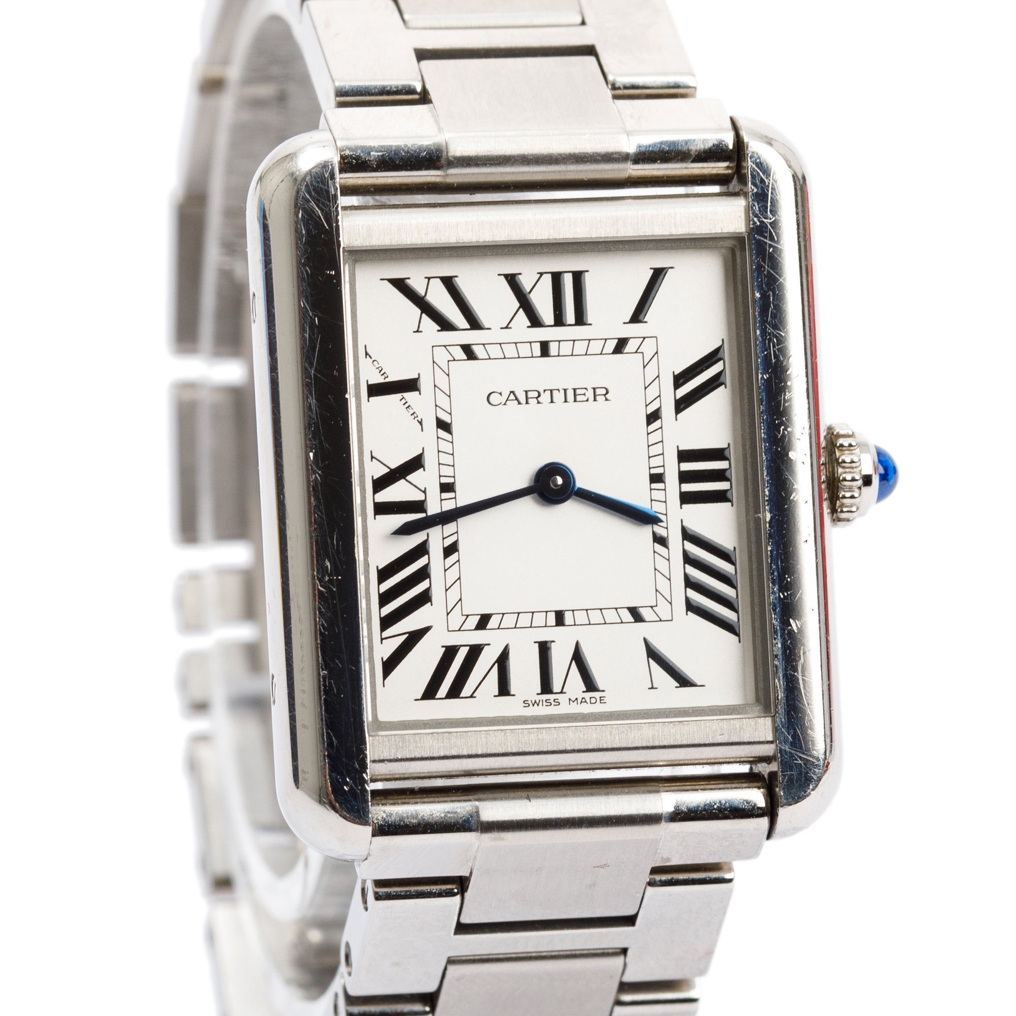 Cartier Stainless Steel Tank Solo 24 MM Watch