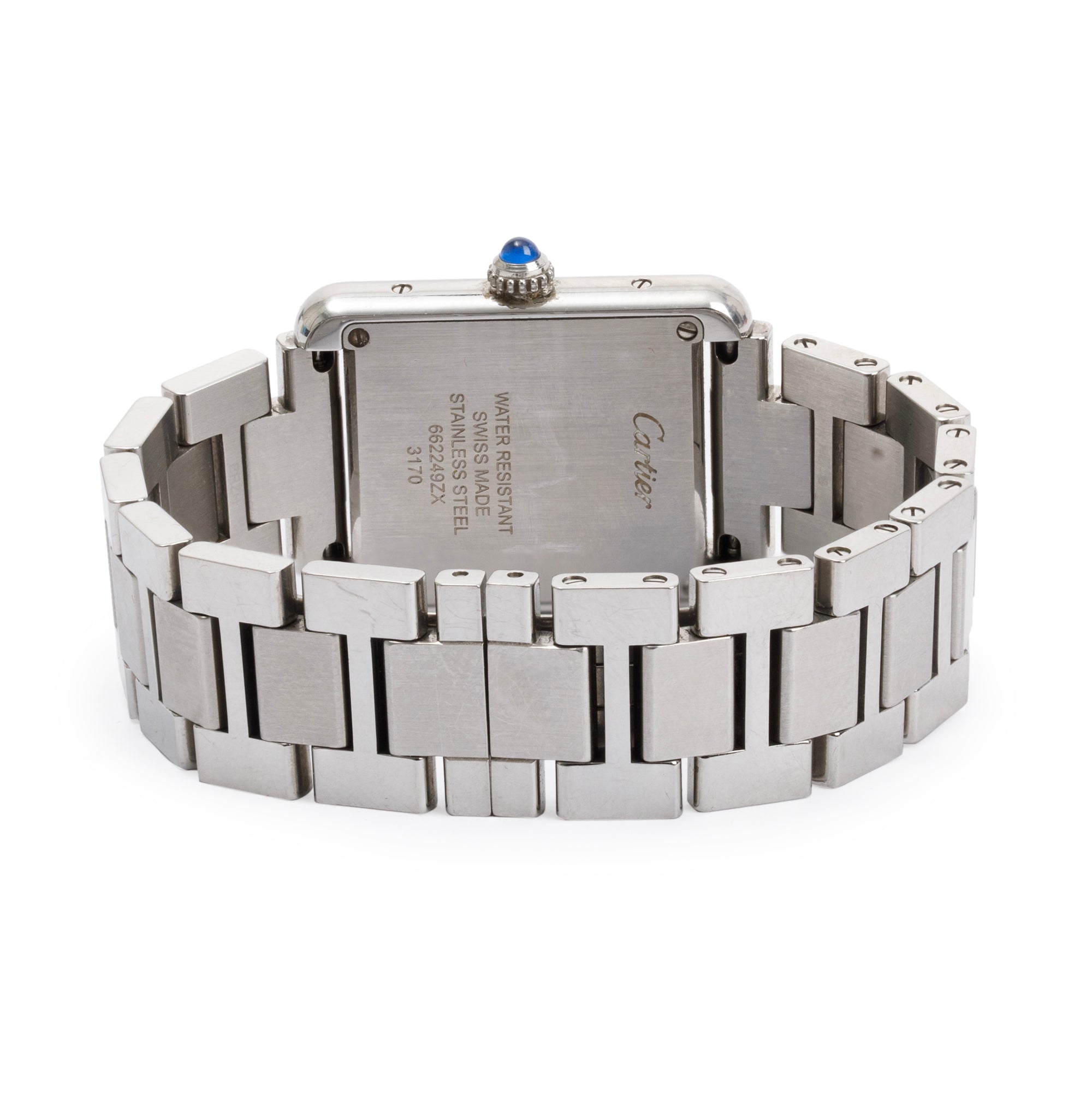 Cartier Stainless Steel Tank Solo 24 MM Watch