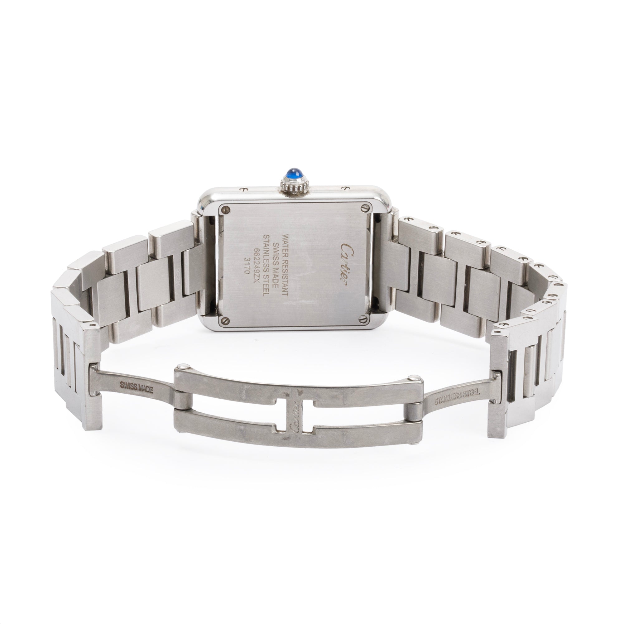 Cartier Stainless Steel Tank Solo 24 MM Watch