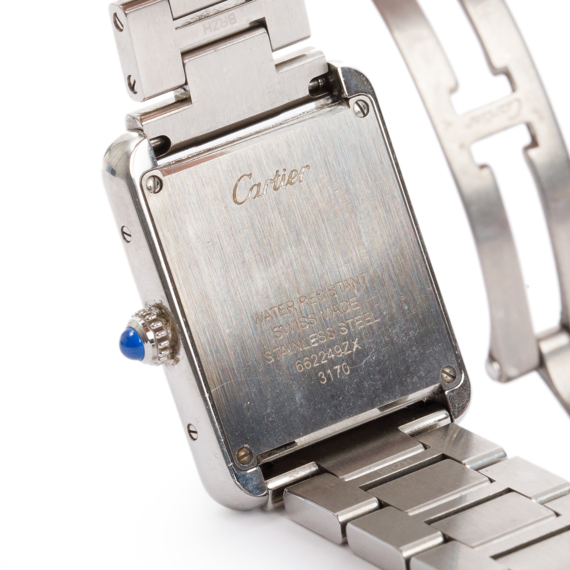 Cartier Stainless Steel Tank Solo 24 MM Watch