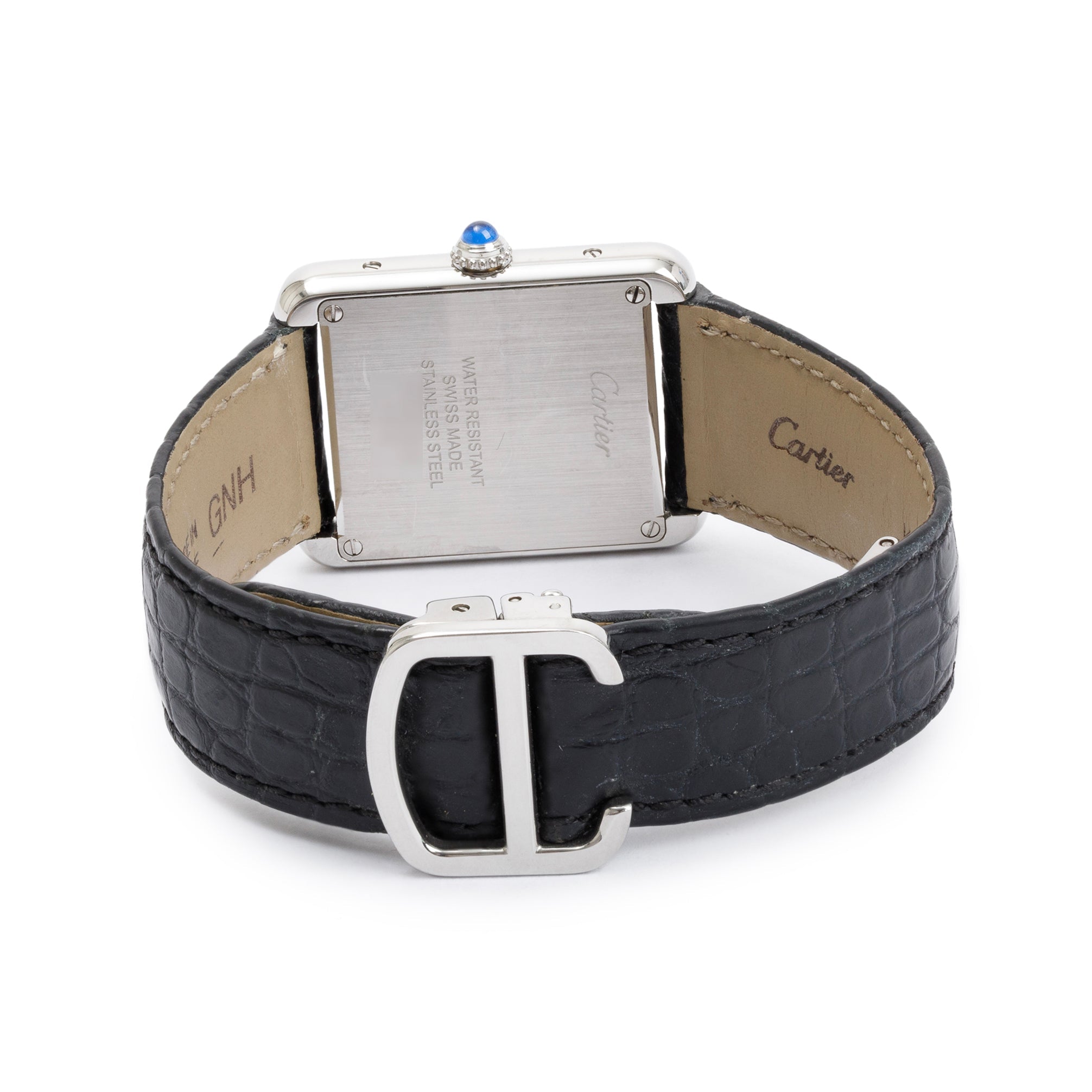 Cartier Stainless Steel Tank Solo 24 MM Watch, Small Model